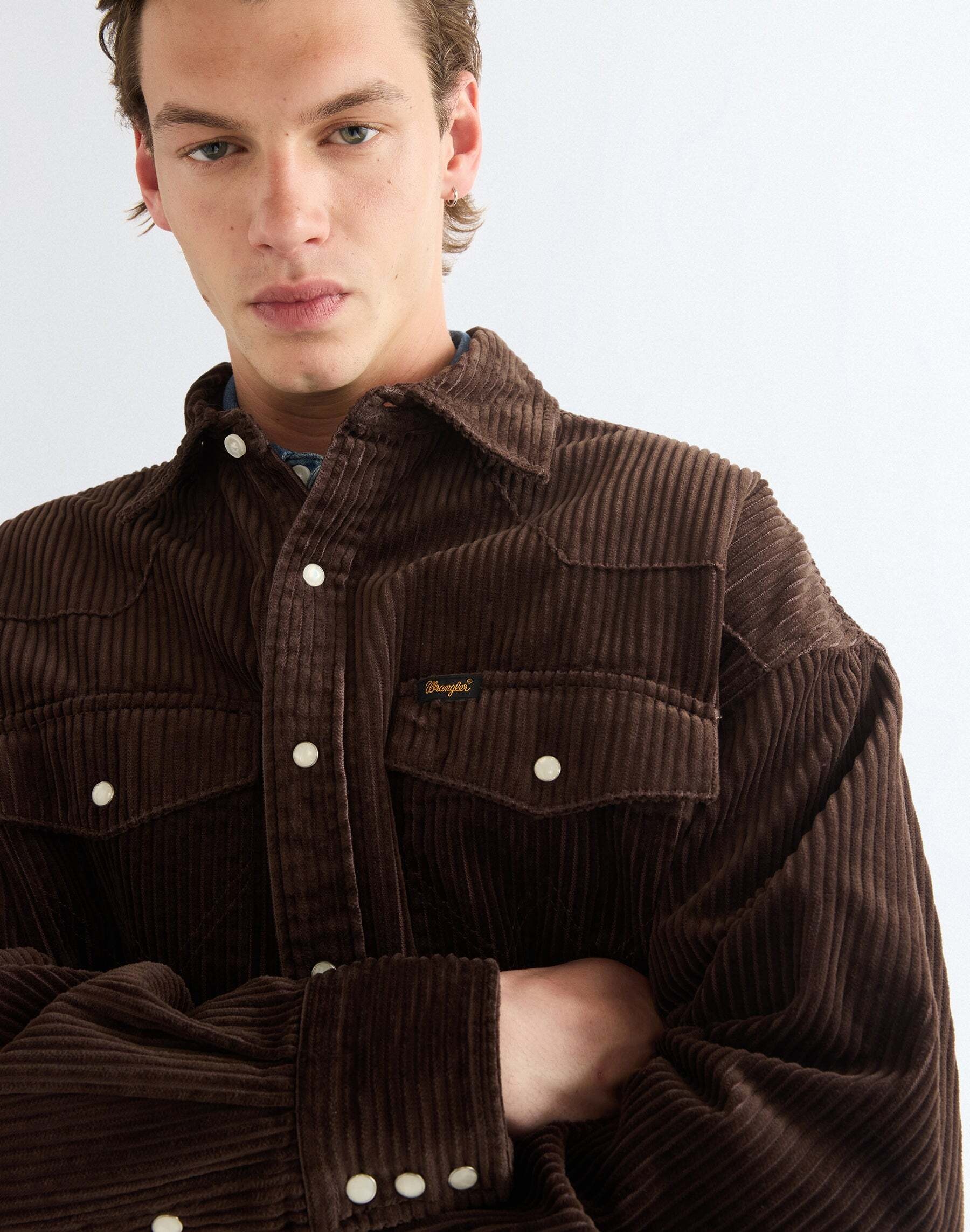 Wrangler Langarmhemd »WRANGLER Langarmhemd Western«