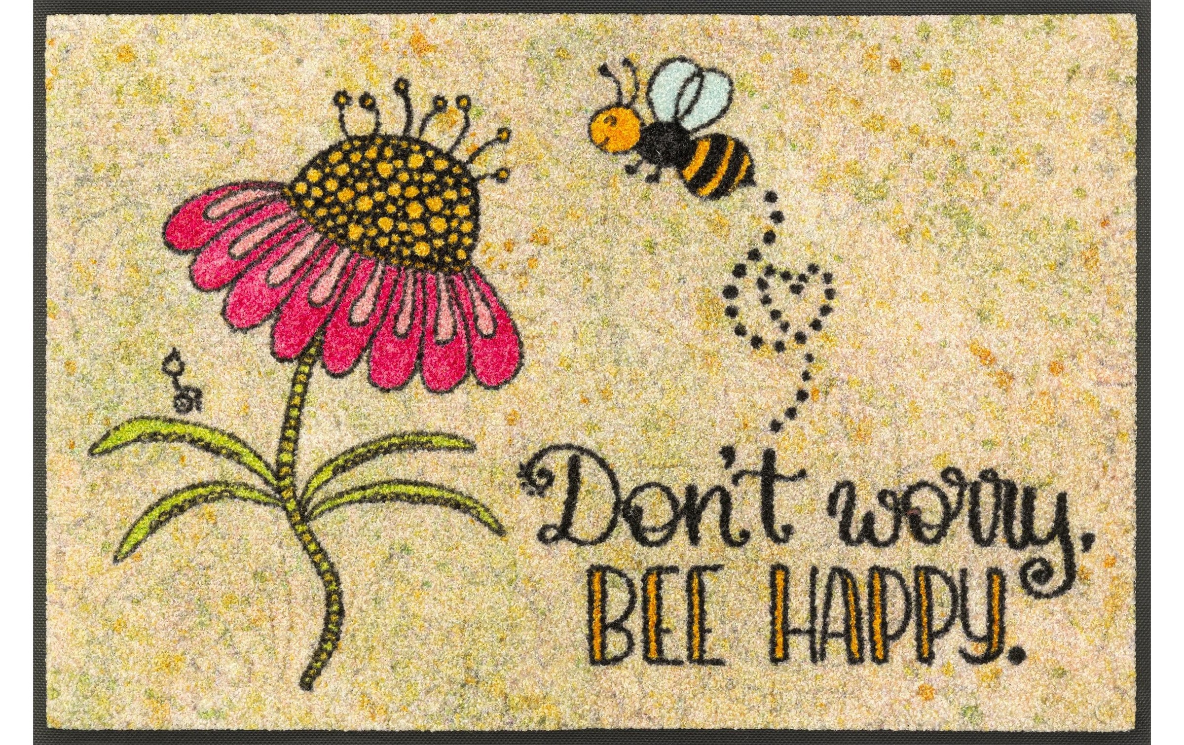 Fussmatte »Bee Happy 50 cm x 75 cm«