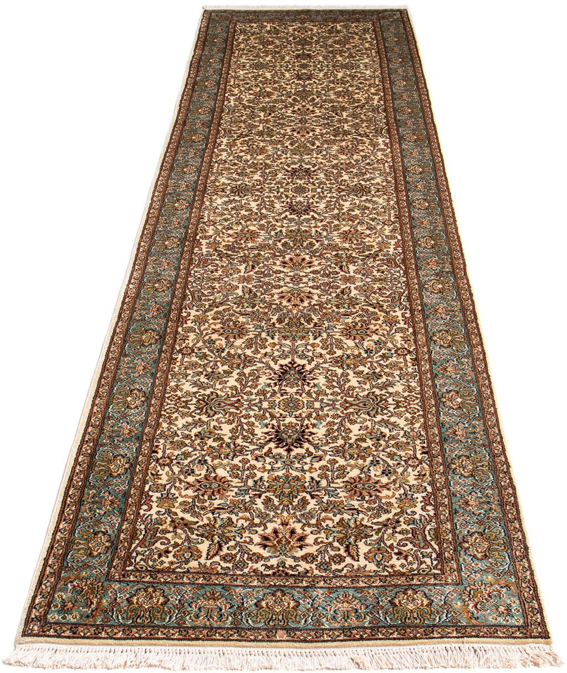 Image of morgenland Orientteppich »Perser - Classic - 300 x 75 cm - beige«, rechteckig, 10 mm Höhe, Wohnzimmer, Handgeknüpft, Einzelstück mit Zertifikat bei Ackermann Versand Schweiz