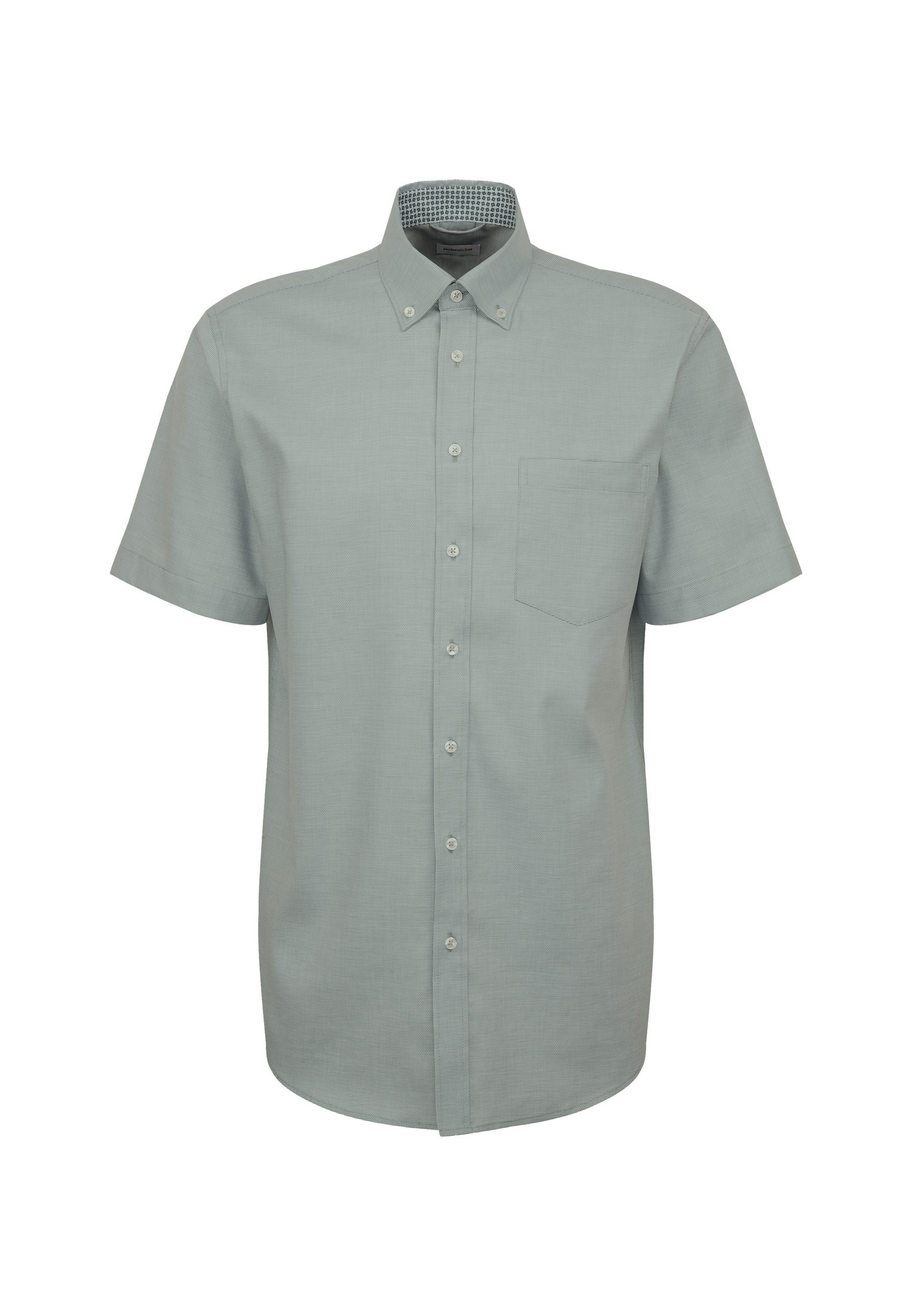 seidensticker Businesshemd »Regular« Regular 1/2 Button-Down-Kragen Struktur
