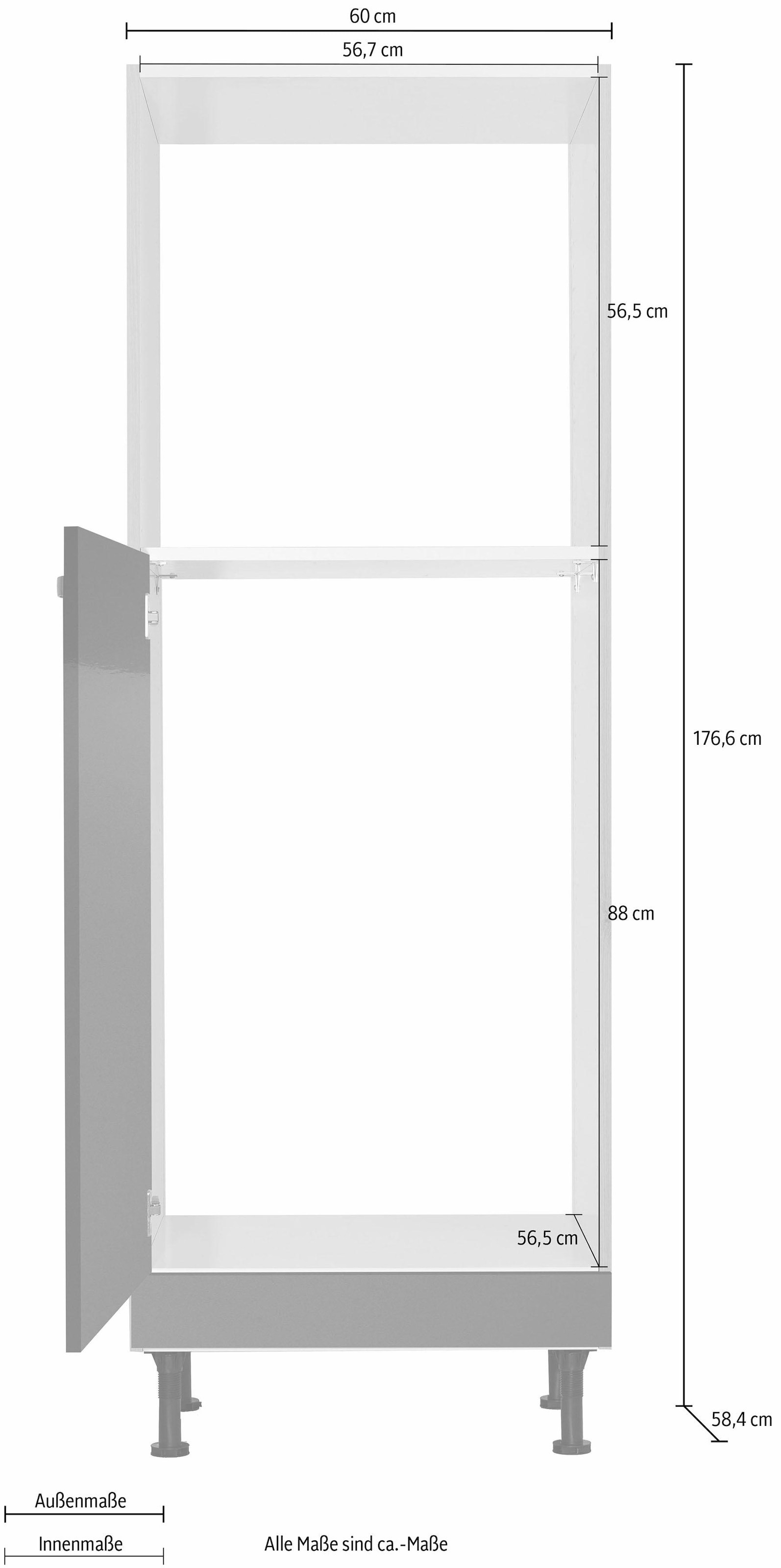 OPTIFIT Backofen/Kühlumbauschrank »Cara« bequem kaufen