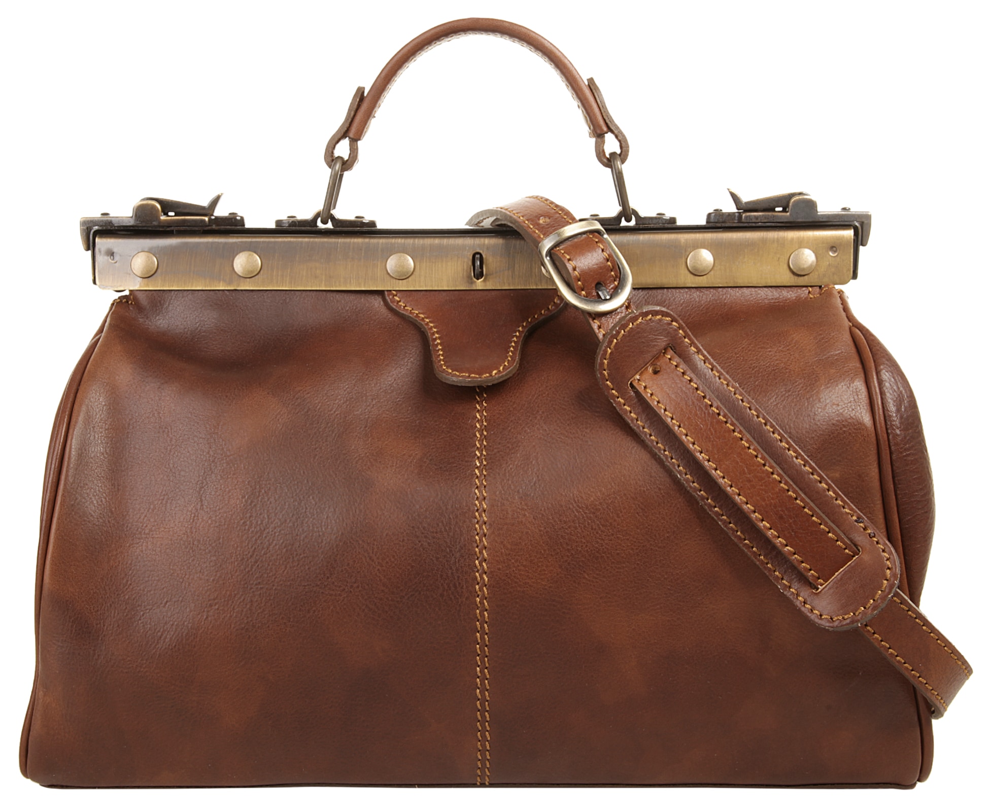 Image of Piké Henkeltasche "PIKÉ Damen echt Leder, Made in Italy" echt Leder, Made in Italy