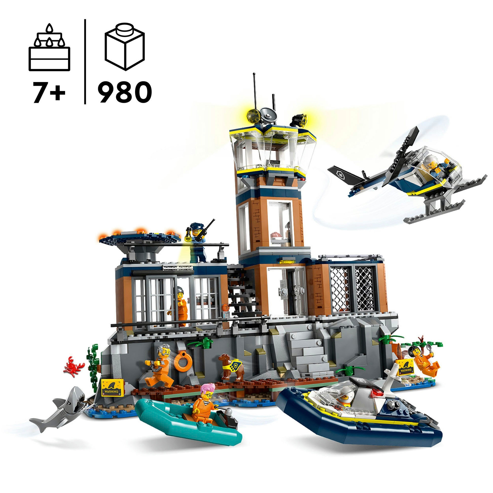 LEGO® Pions de construction »Polizeistation auf der Gefängnisinsel (60419), LEGO City« Made in Europe