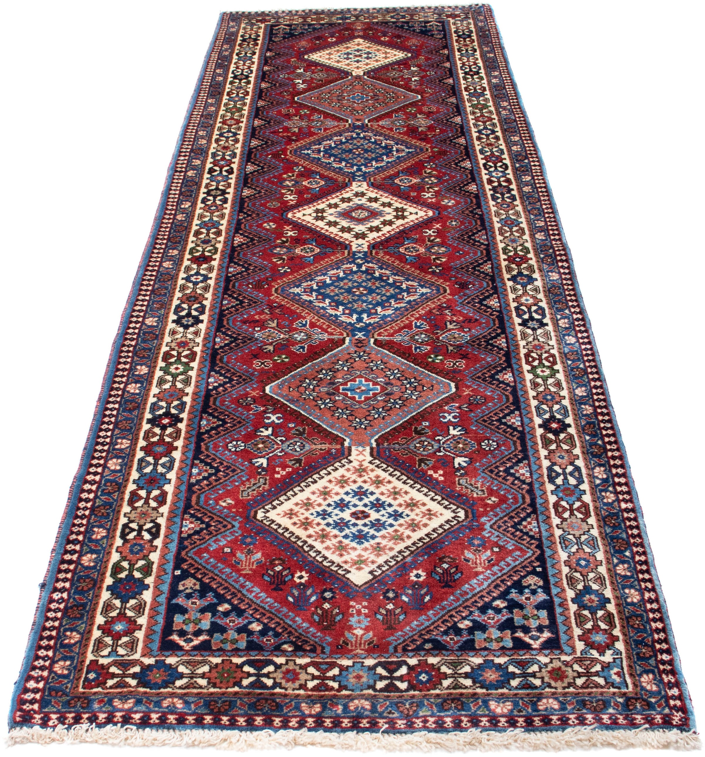 Image of morgenland Orientteppich »Perser - Nomadic - 291 x 82 cm - mehrfarbig«, rechteckig, 10 mm Höhe, Wohnzimmer, Handgeknüpft, Einzelstück mit Zertifikat bei Ackermann Versand Schweiz