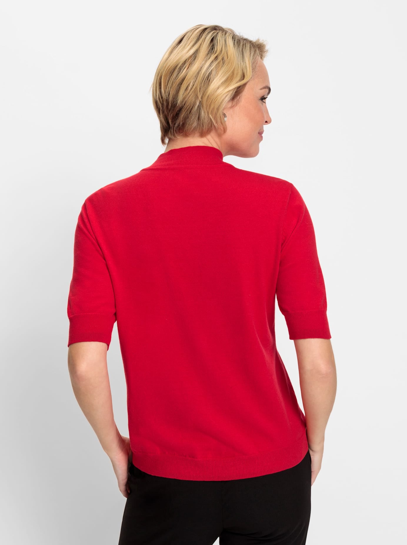 Classic Kurzarmpullover »Pullover«