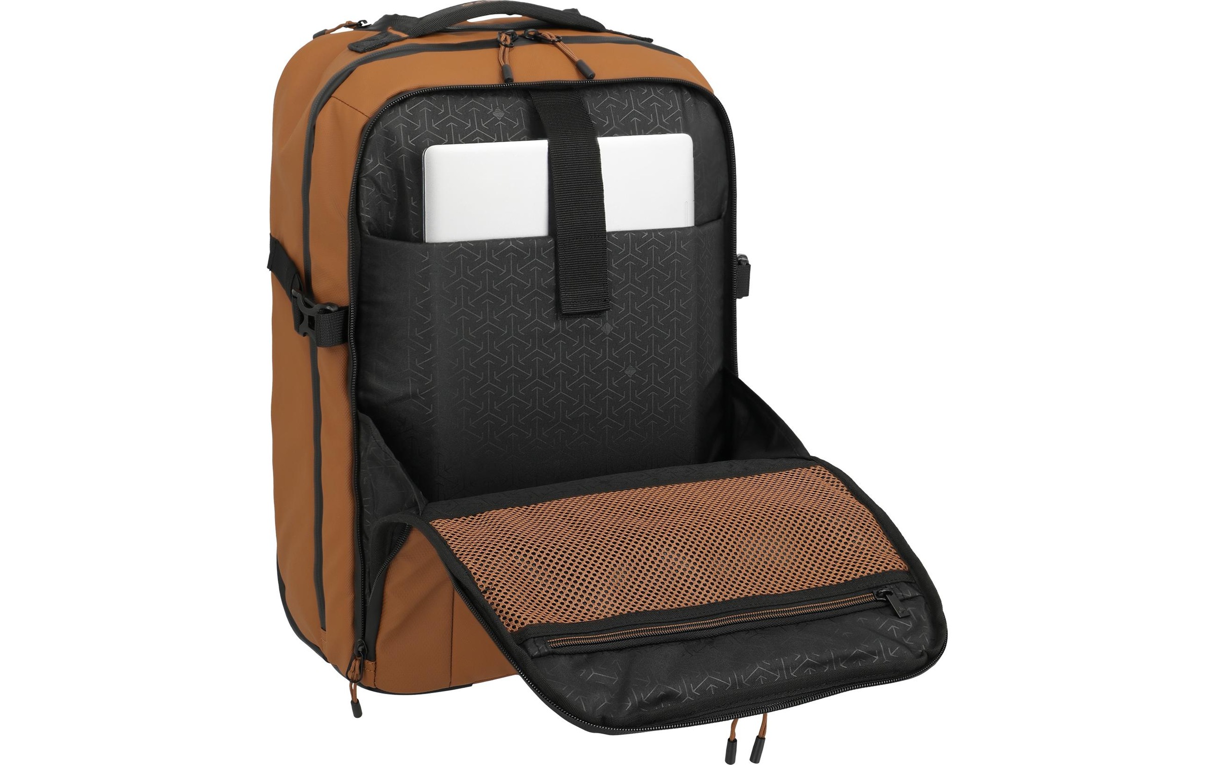 travelite Trolley »BRIIZE Backpack L 27 l« 27 litre 2 Rollen