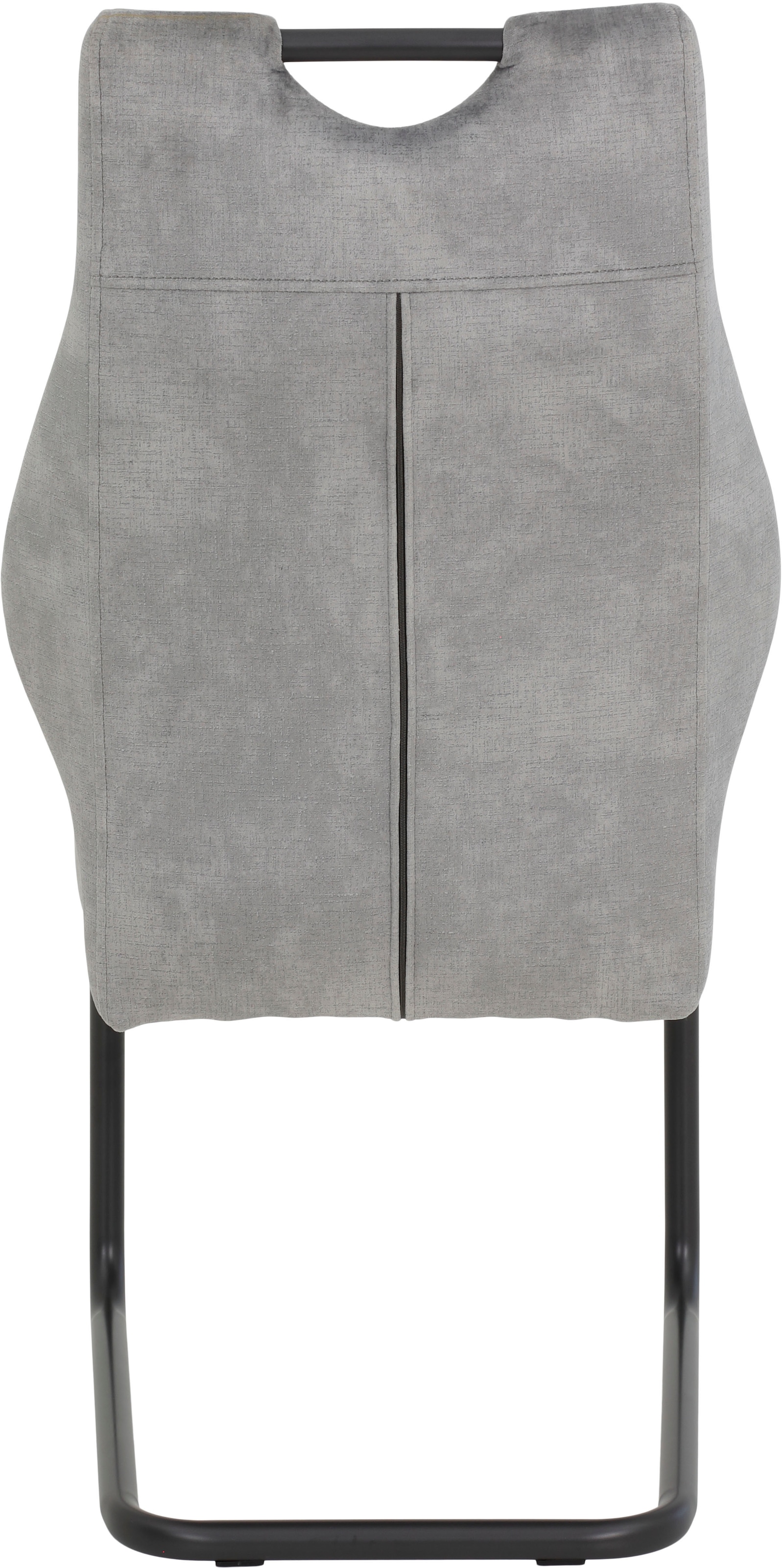 HELA Esszimmerstuhl »Linda S Schwingstuhl BESTSELLER«, (Set), 1 St., Samtvelours, mit Taschenfederkern Sitz, mit 140KG belastbar, Freischwinger