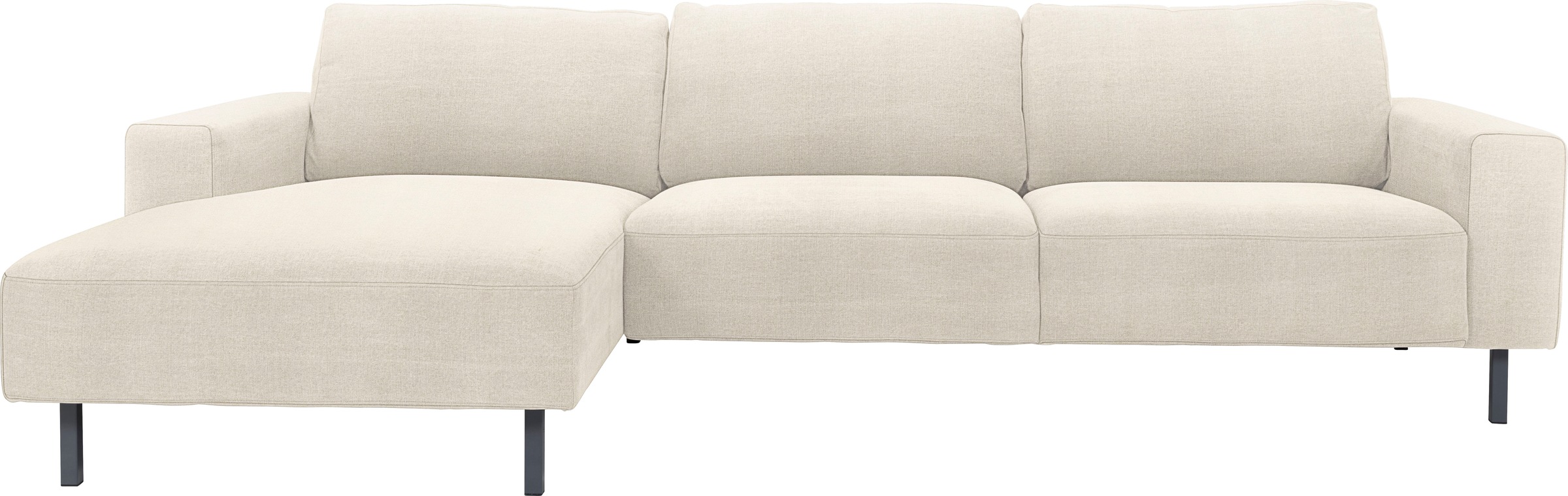 Image of furninova Ecksofa »Sydney«, Scandinavisches Design, hohe Füsse für Saugroboter bei Ackermann Versand Schweiz