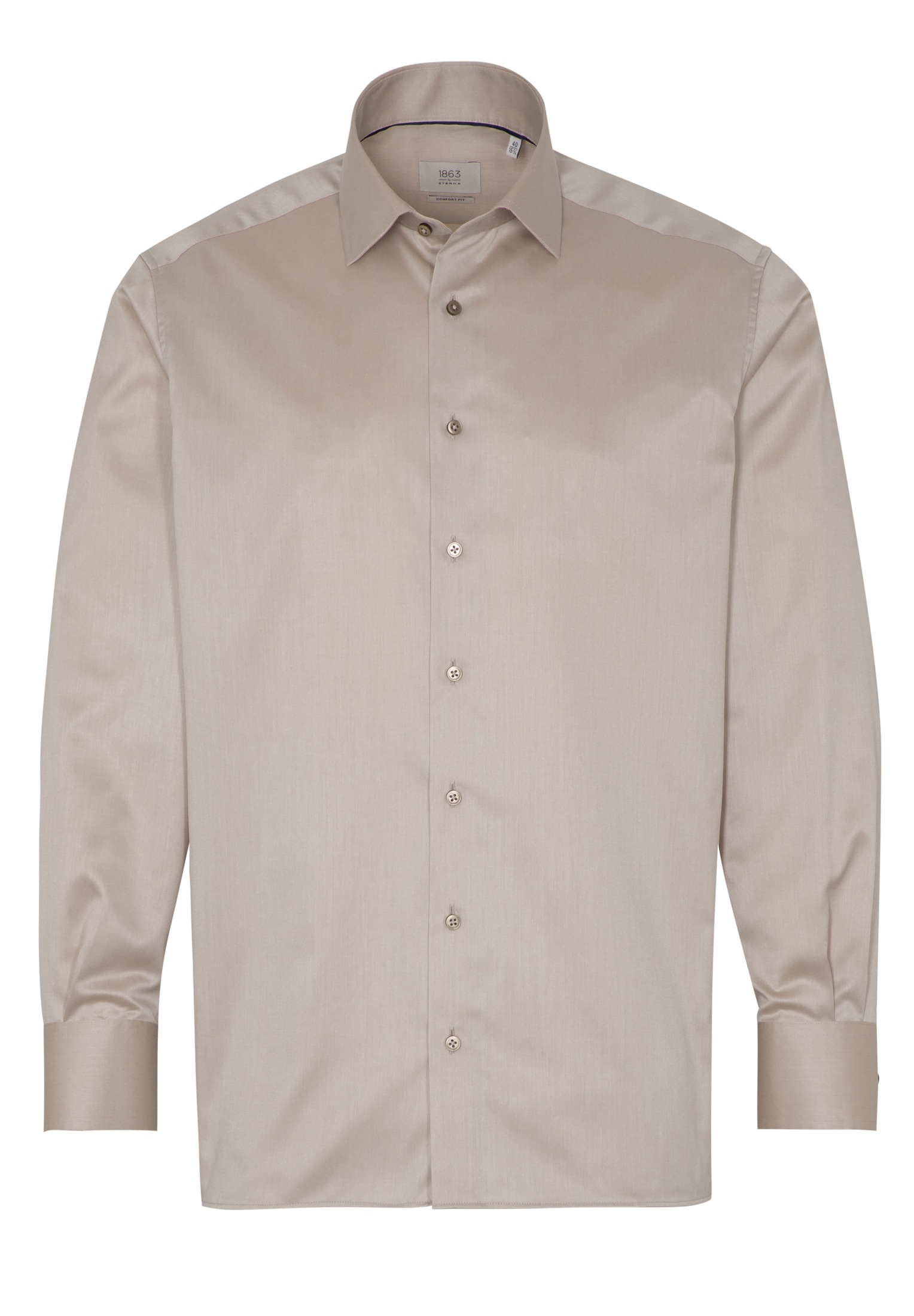 Eterna Langarmhemd »COMFORT FIT« NON IRON (bügelfrei)