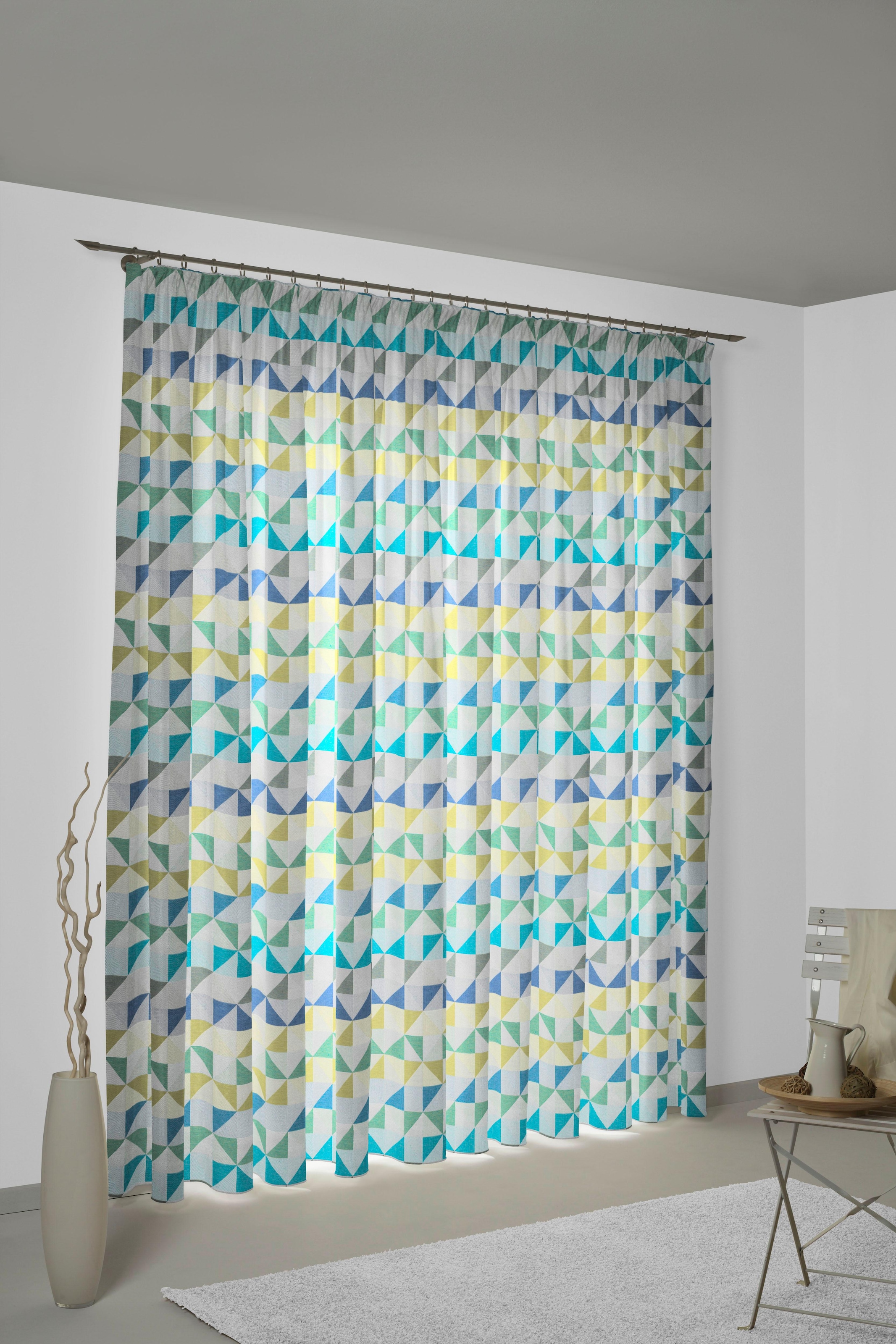 Wirth Vorhang »Berlare« Kräuselband 1 Stk. tlg.