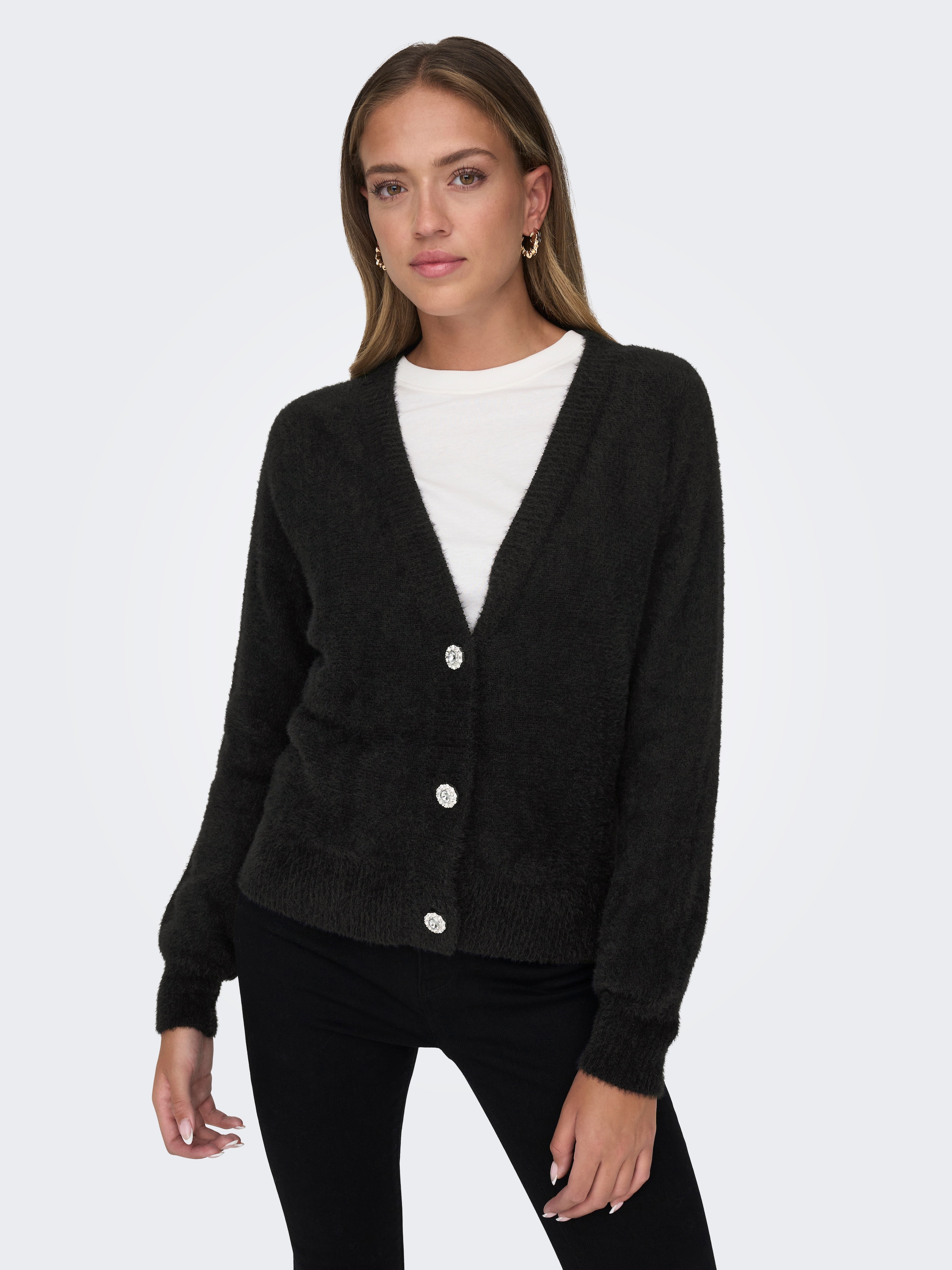 ONLY Veste en tricot »ONLELLA PIUMO LS CARDIGAN KNT NOOS«