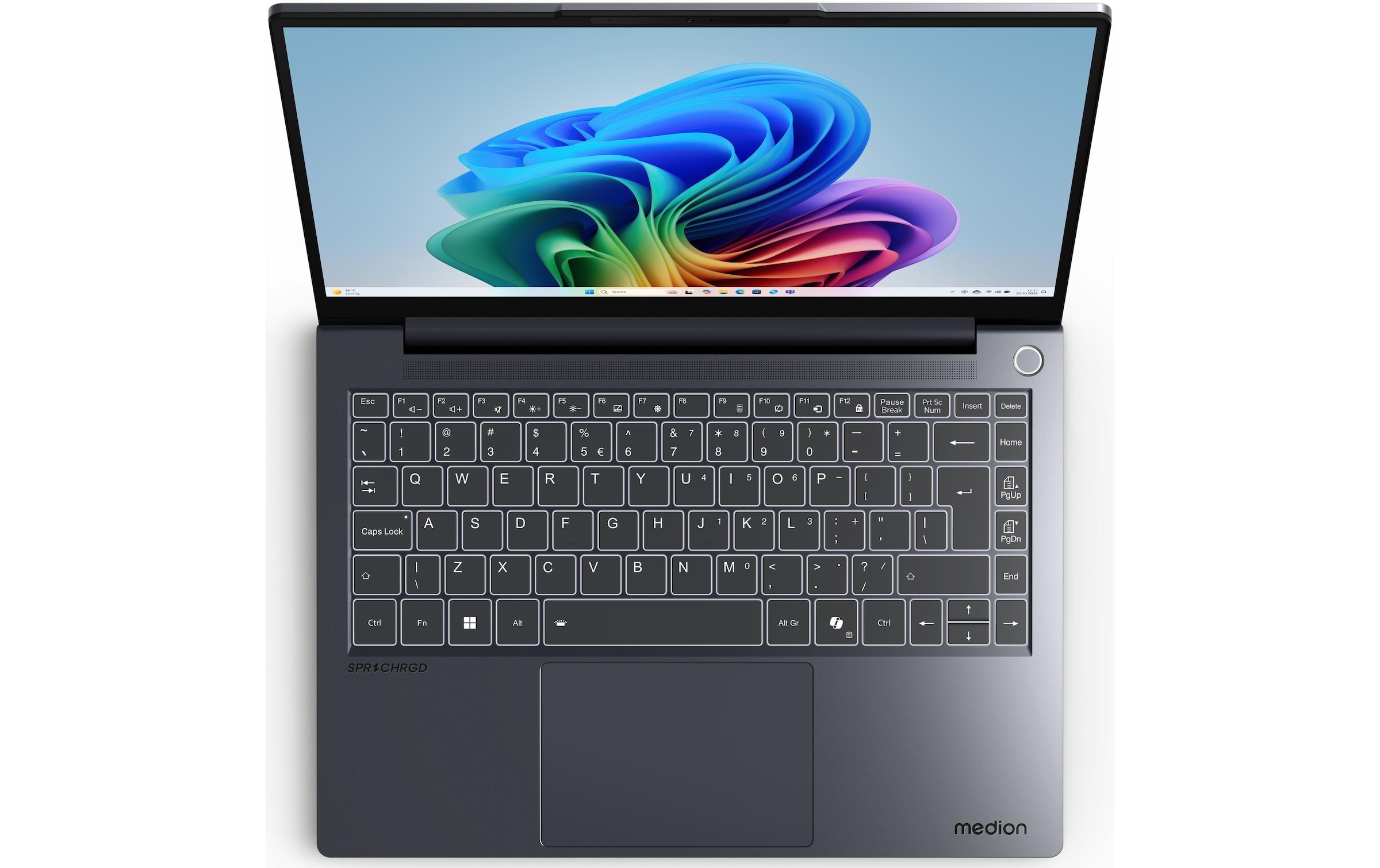 Medion® Ordinateur portable »SPRCHRGD 14 S2 (MD62722)« / 14 ″ Intel Core Ultra 7 Integrierte NPU (Neural Processing Unit)