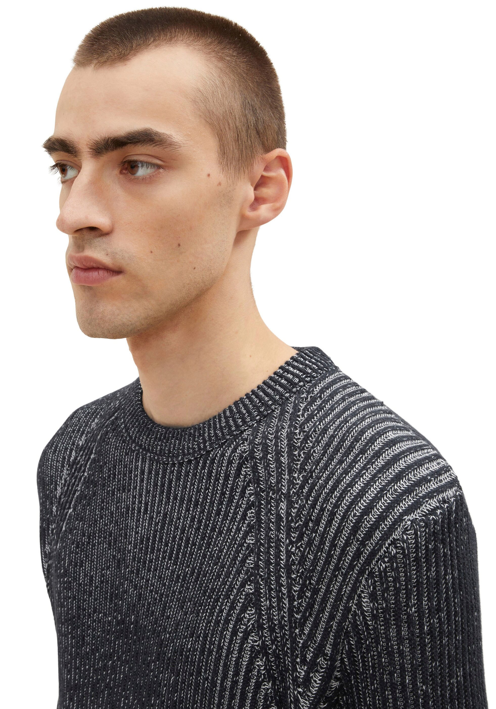 TOM TAILOR Strickpullover, mit Rundhals