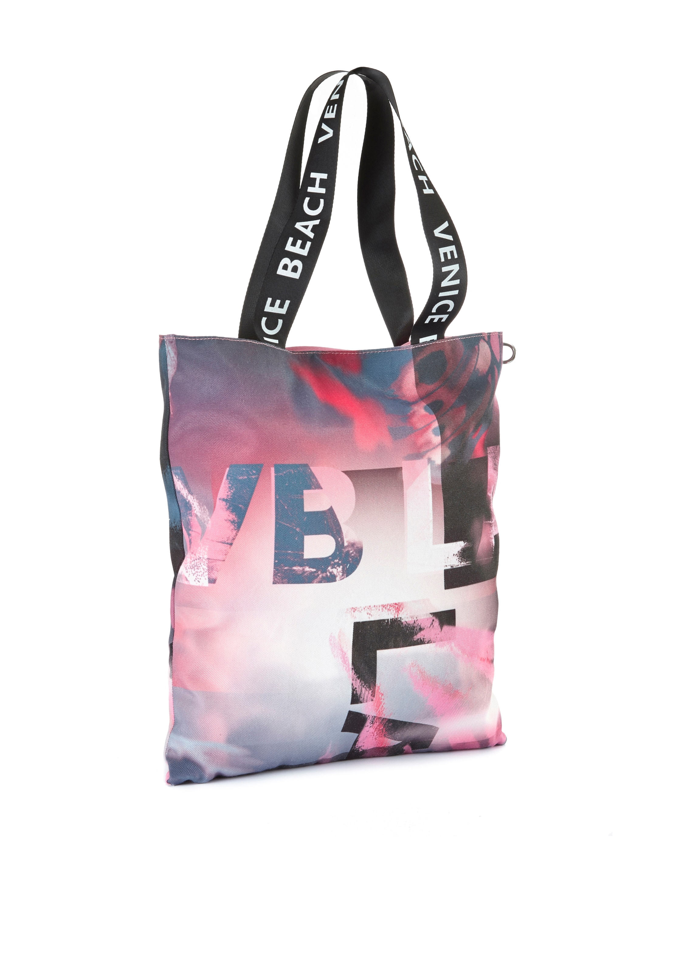 Image of Venice Beach Shopper "Schultertasche" Handtasche, grosse Tasche, Tragetasche, Badetasche VEGAN