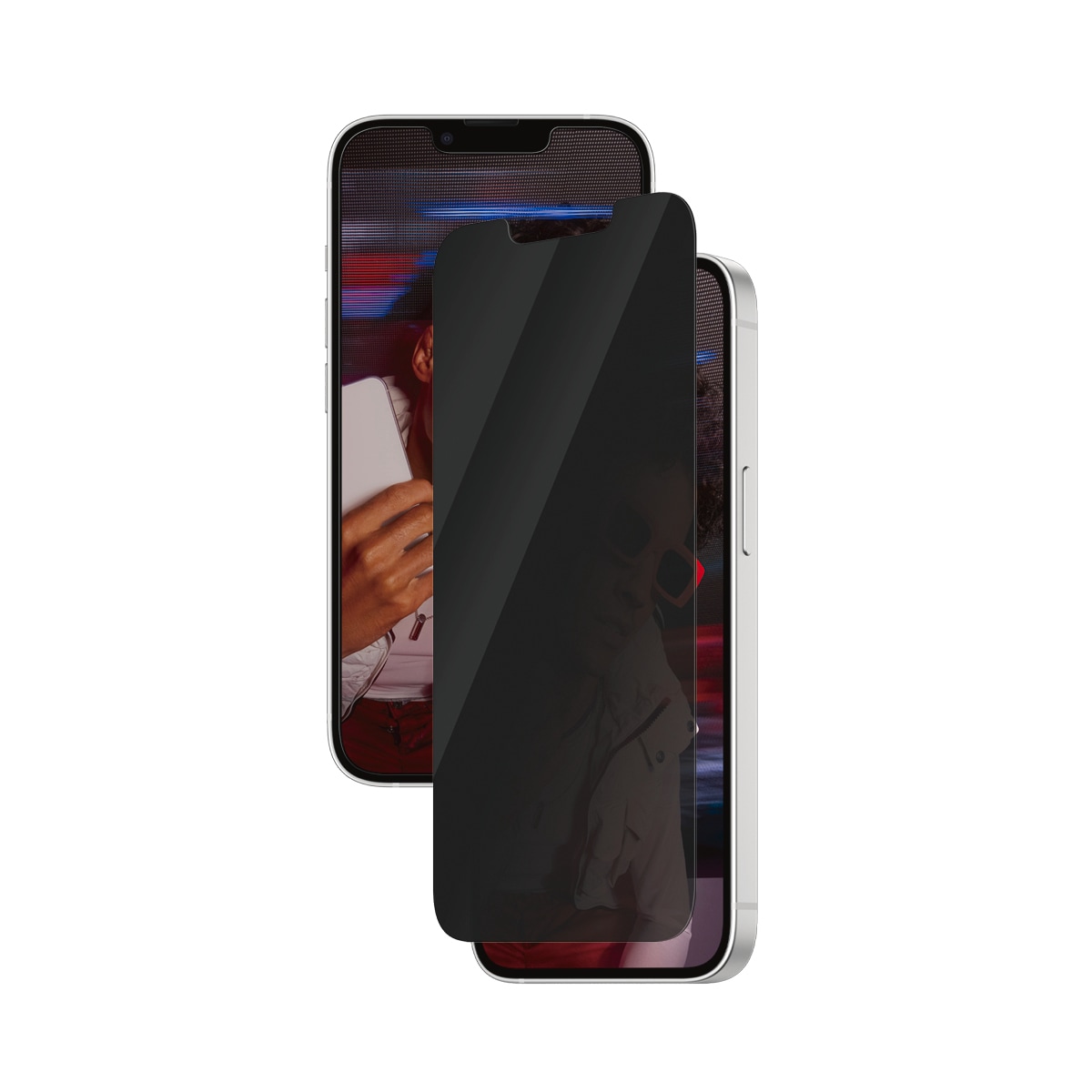 SAFE by PanzerGlass Displayschutzglas »Side-View Privacy Screen Protection«, für Apple iPhone 16e-Apple iPhone 14-Apple iPhone 13/13 Pro, Displayschutzfolie, Schutzfolie, Bildschirmschutz, kratz- & stossfest
