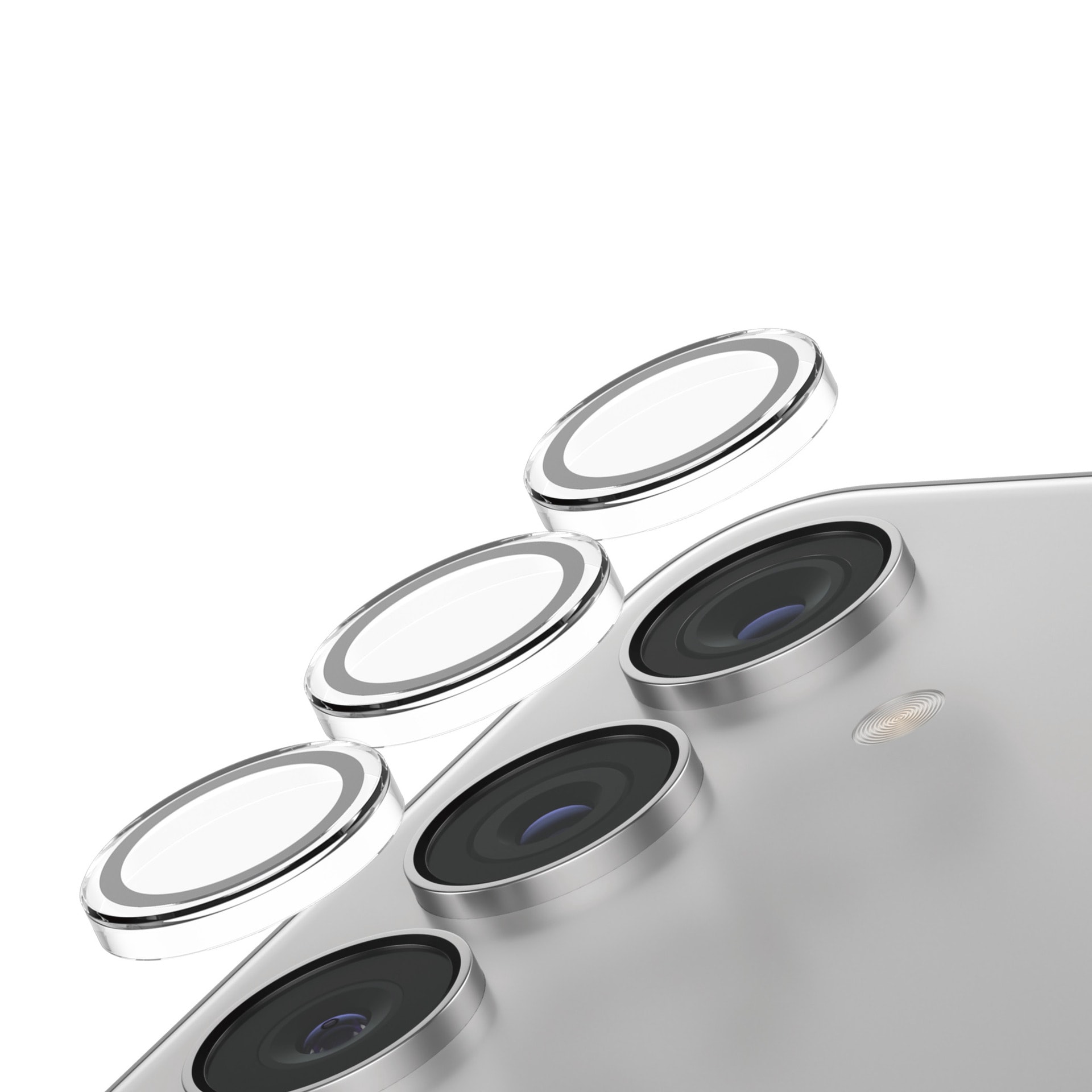 SAFE by PanzerGlass Kameraschutzglas »Camera Lens Protection« für Samsung Galaxy S25 Kameraschutz, Schutzfolie, Schutzglas, kratz- & stossfest