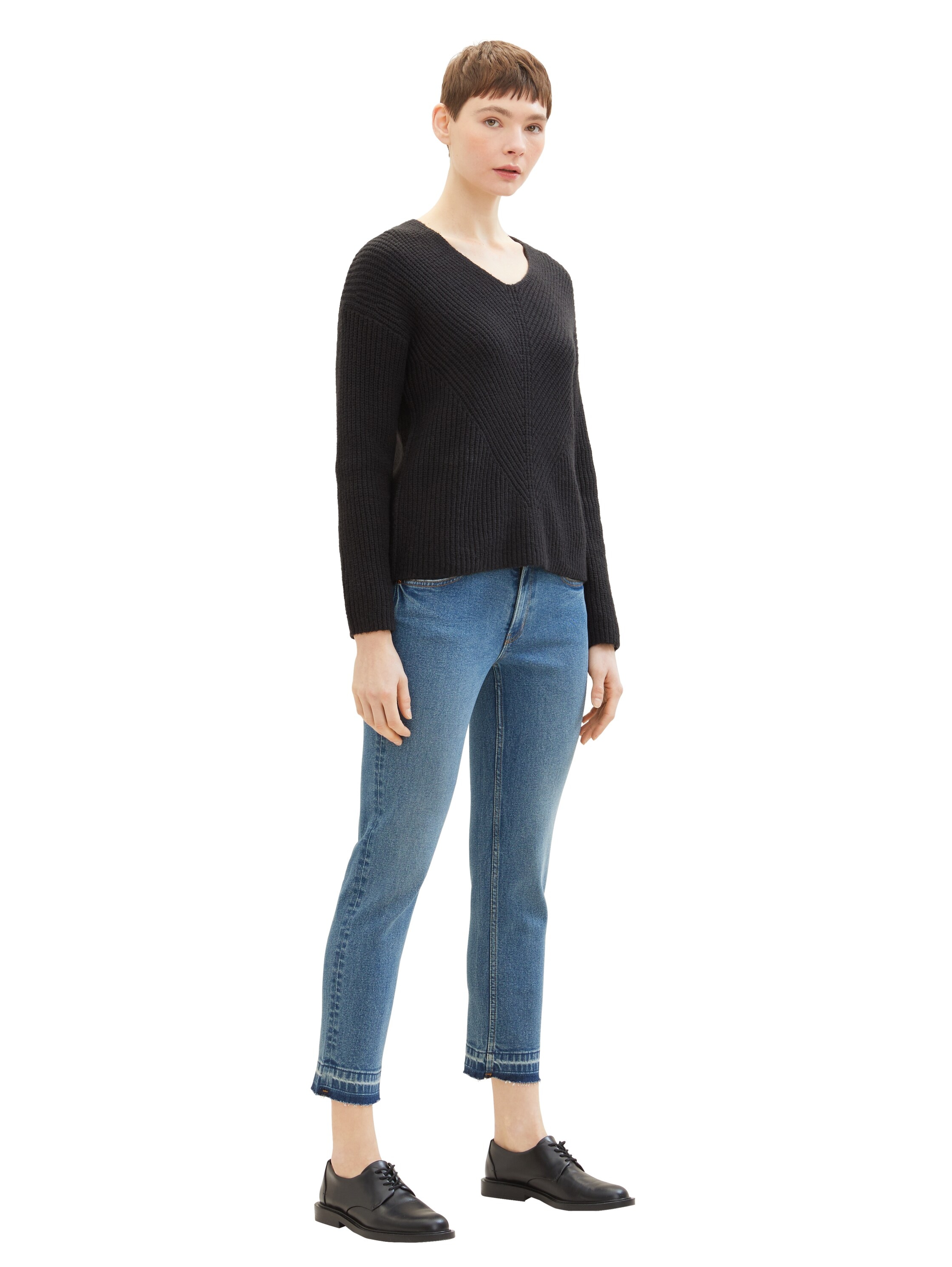 TOM TAILOR Denim Slim-fit-Jeans »Elsa«, in 7/8 Länge