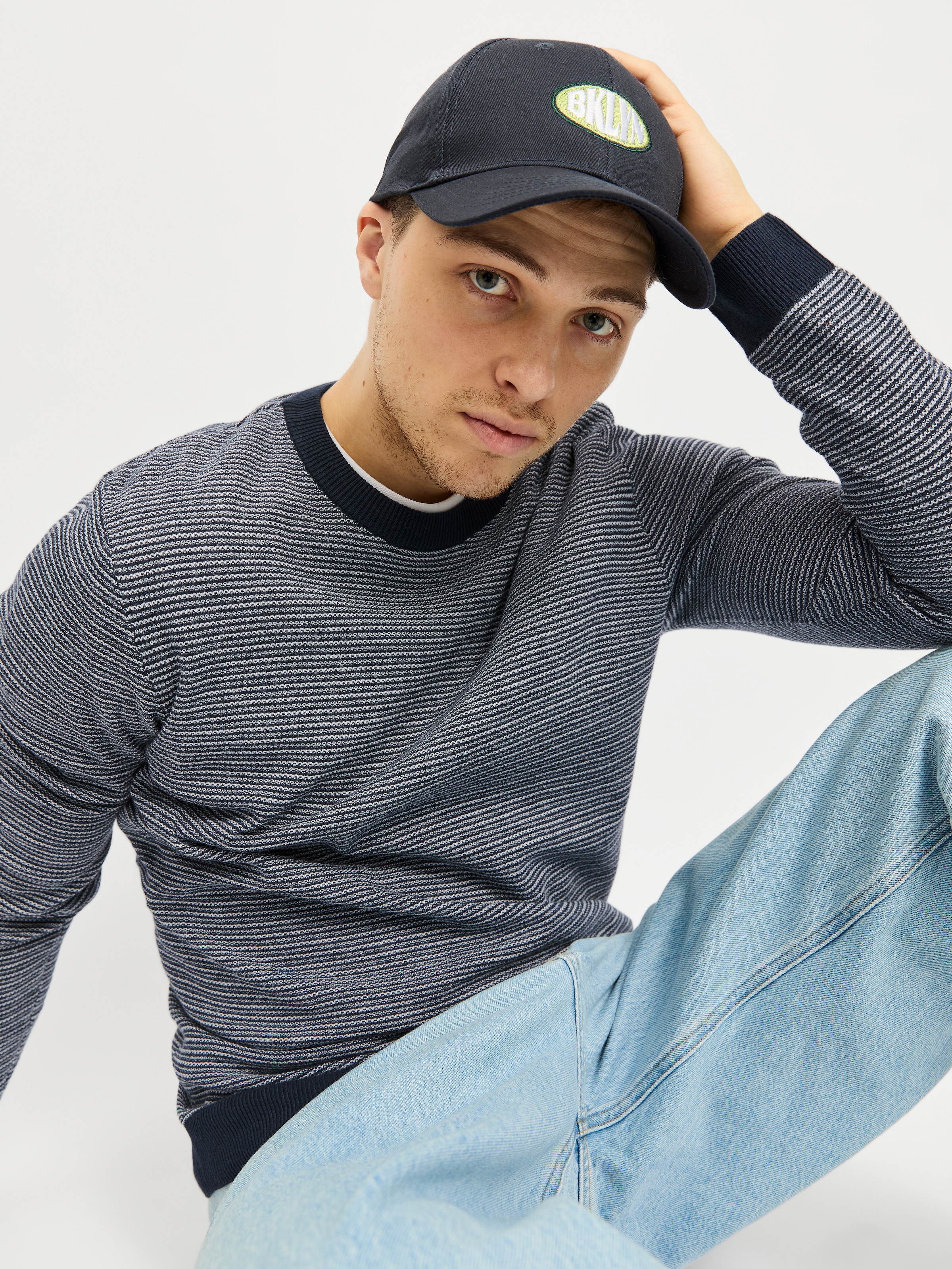 Jack & Jones Strickpullover »JJBRADY KNIT CREW NECK«