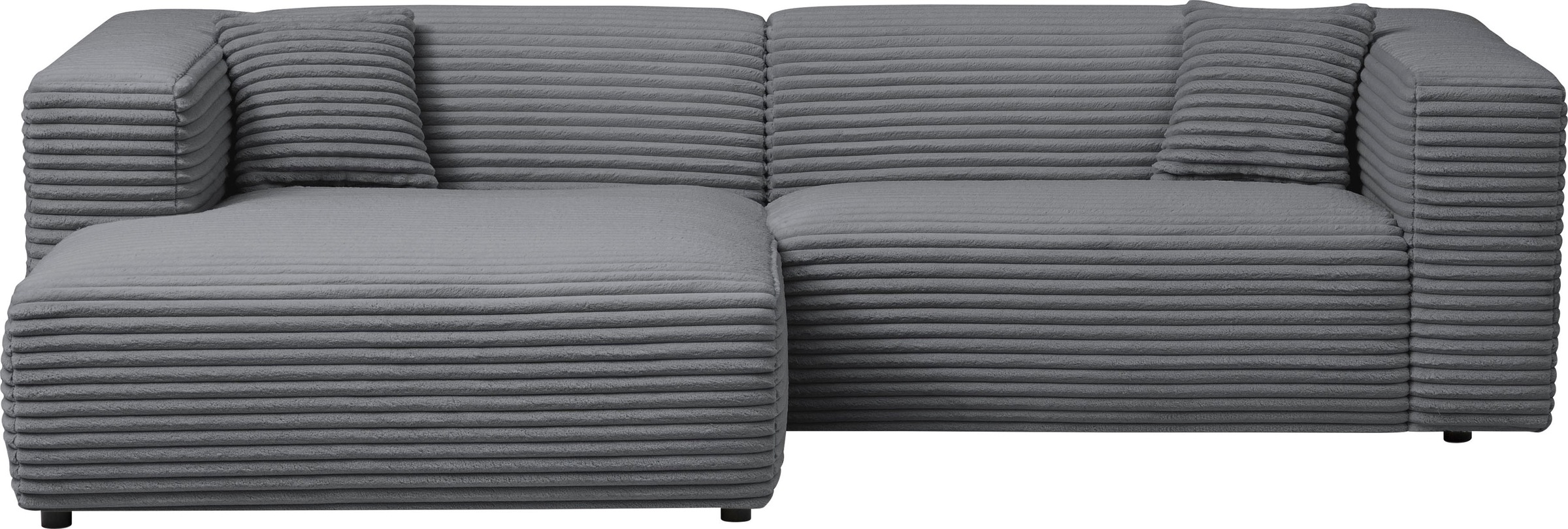 andas Polsterecke »BAKELS«, Ecksofa-Set (incl. Hocker) im trendigen Megacord