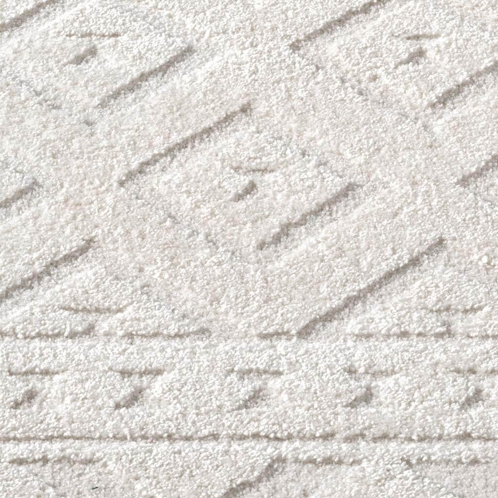 Carpet City Teppich »LOUNGE 9999« rechteckig 15 mm Höhe Kurzflor-Teppich Modern, Hoch-Tief-Struktur, Wohnzimmer, Schlafzimmer