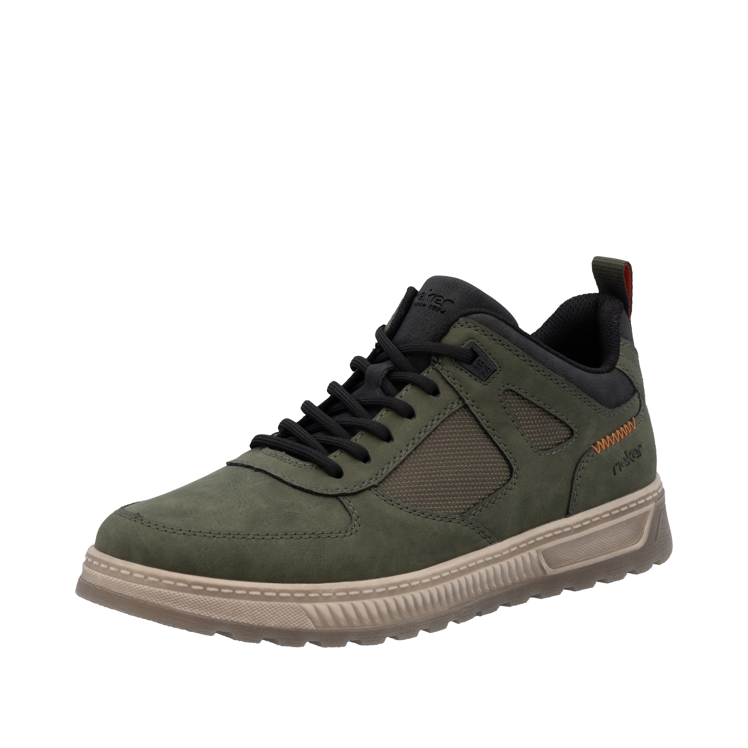 Image of Rieker Sneaker Schnürschuh, Halbschuh, Outdoorschuh mit gepolstertem Schaftrand