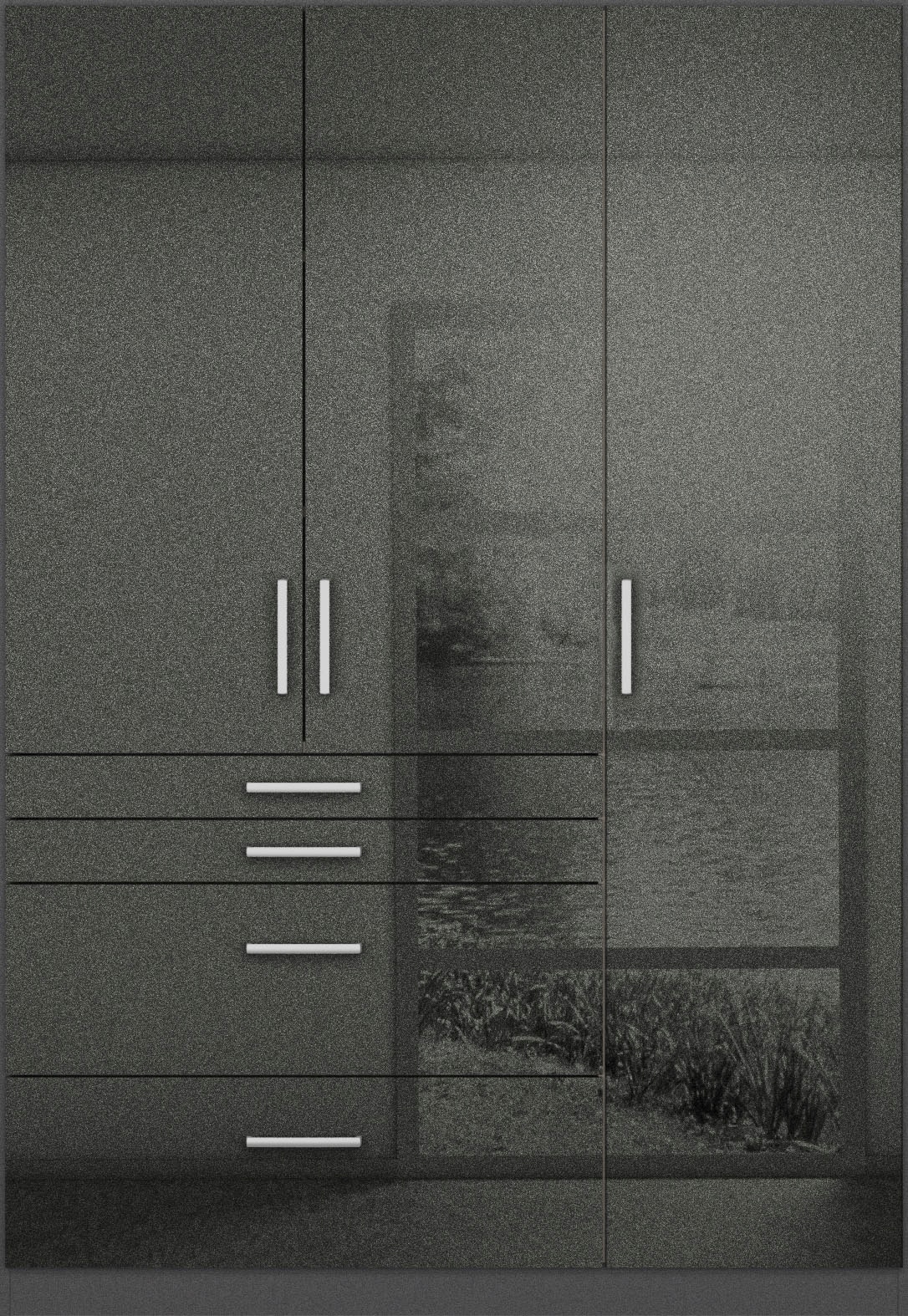 rauch Schrank-Set »Kleiderschrank Schrank Garderobe Garderobenschrank Eckschrank HOMBURG« Set, 