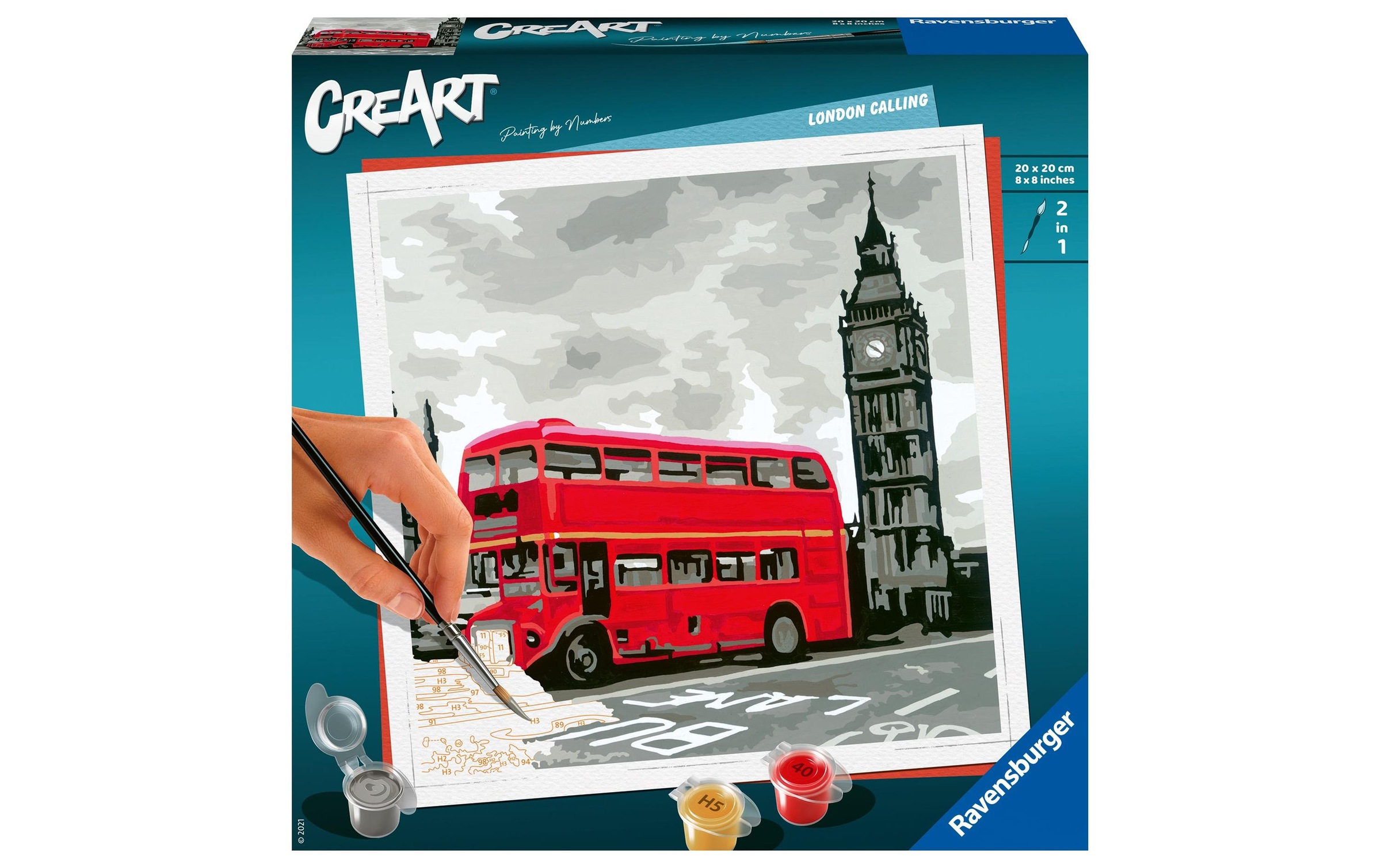 Image of Ravensburger Malen nach Zahlen »nach Zahlen Lond« bei Ackermann Versand Schweiz