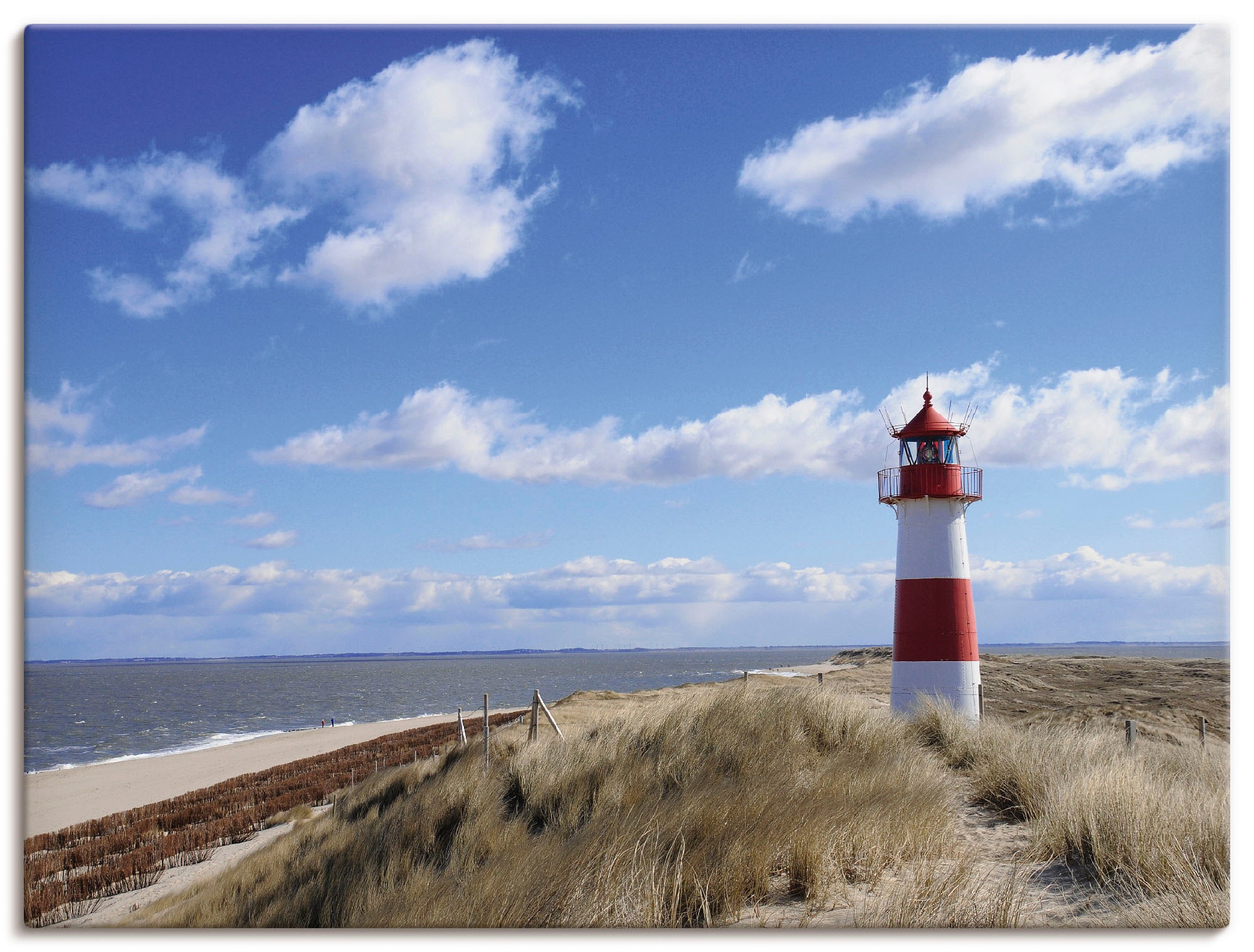 Image of Artland Leinwandbild "Leuchtturm Sylt" Gebäude 1 Stk. tlg. als Leinwandbild, Poster in verschied. Grössen