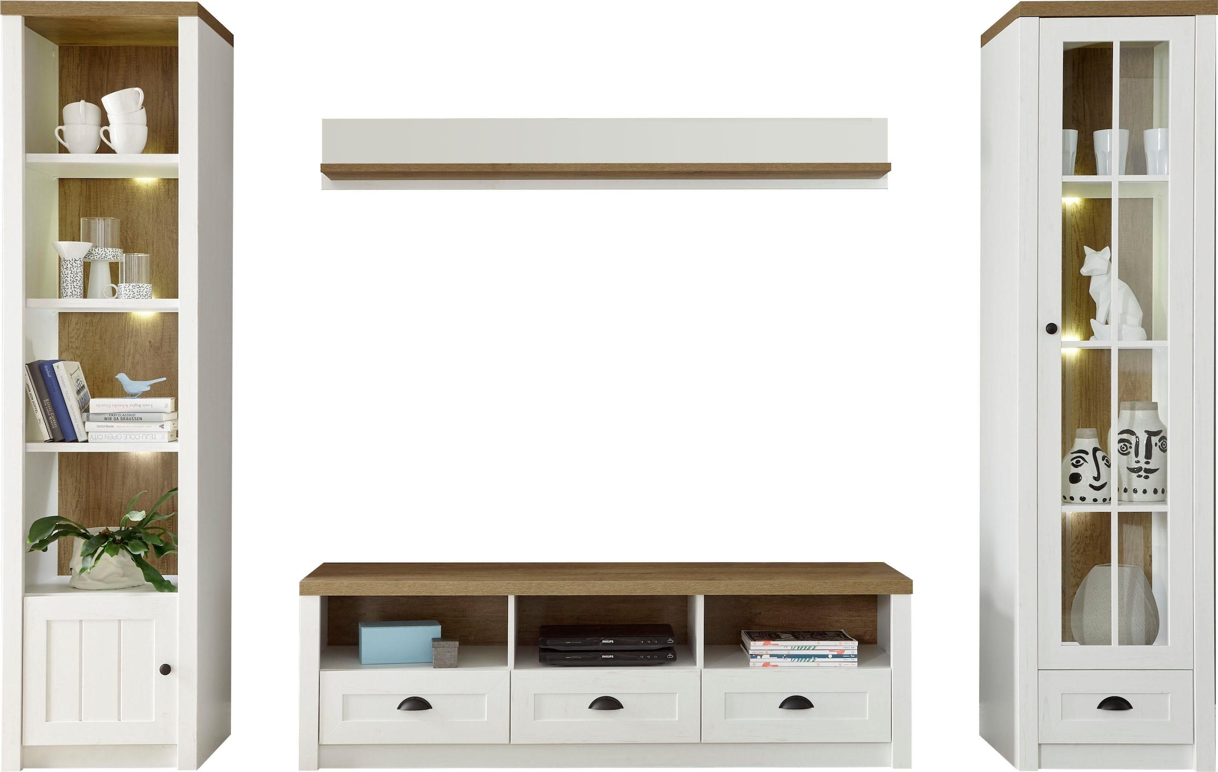 Home affaire Wohnwand »Beauvais« 4 Stk. tlg.