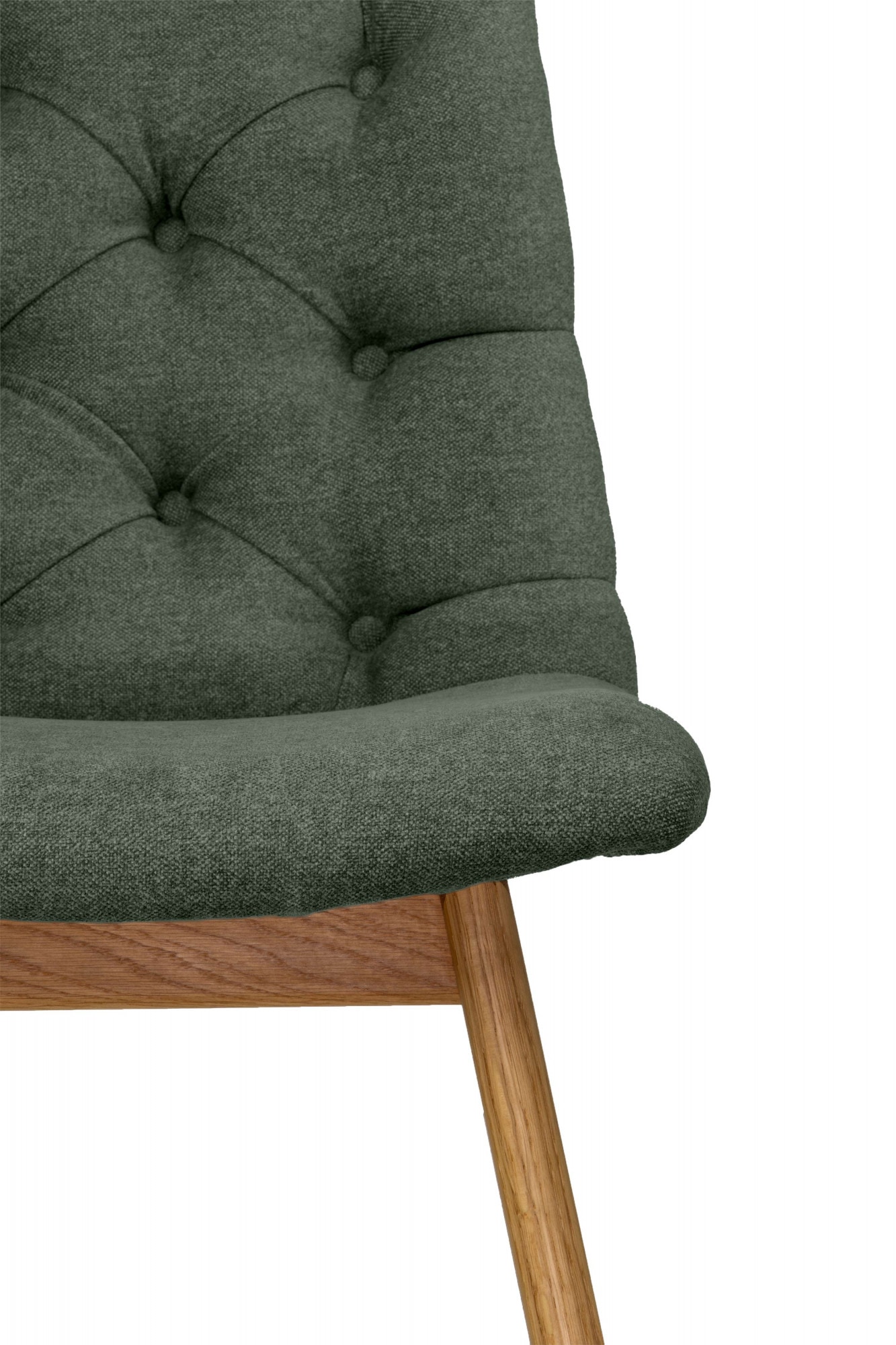 andas 4-Fussstuhl »Ramon«, (Set), 2 St., Chenille, mit Massivholzbeinen, verschiedene Stoffe und Farben
