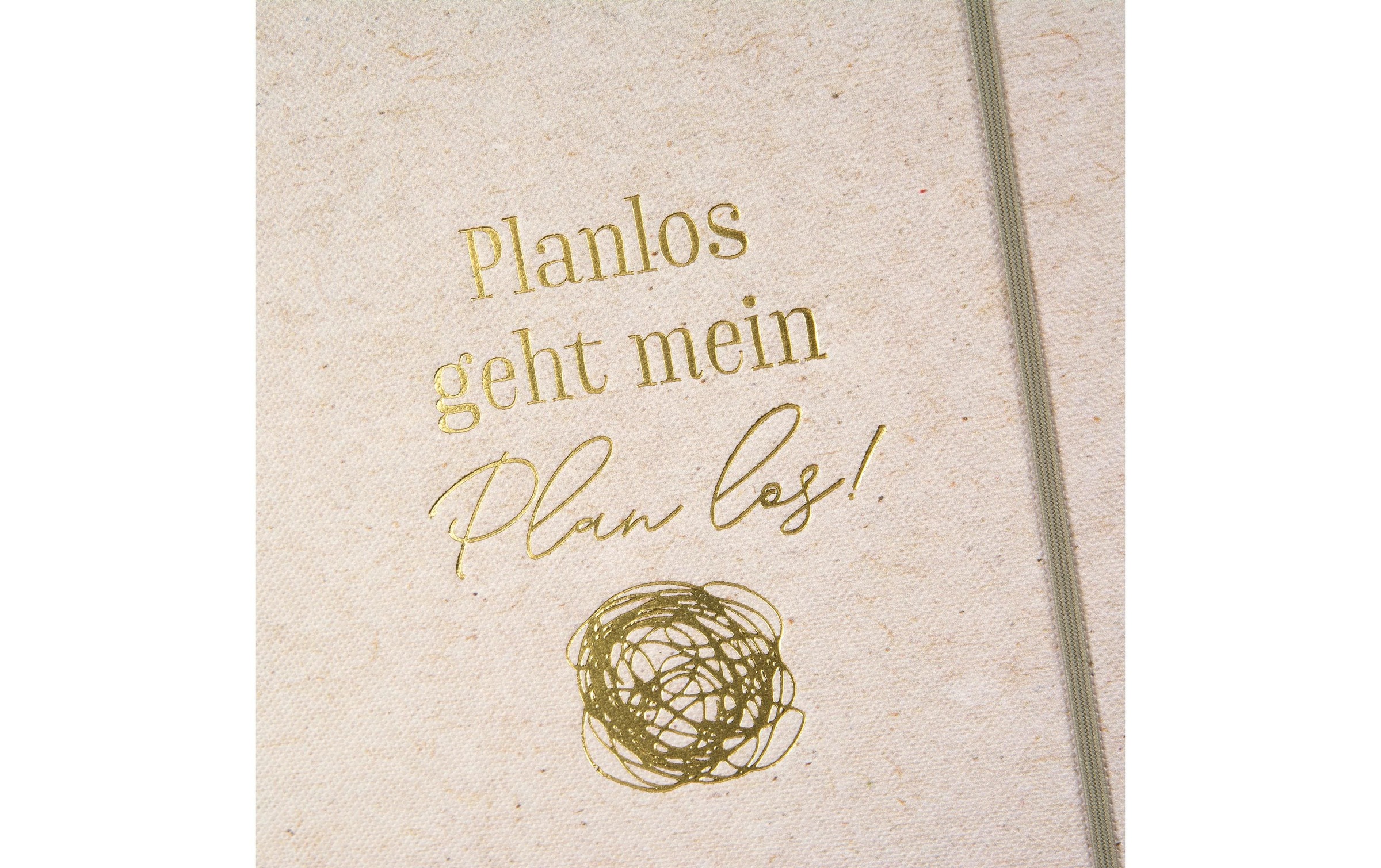 Goldbuch Notizbuch »Notizbuch Planlos geht mei«