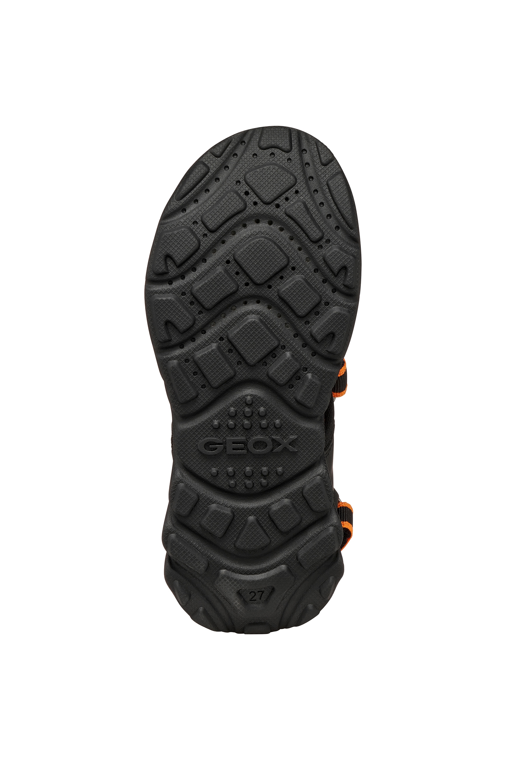 Geox Sandale »J SANDAL AIRADYUM BO«  Chaussure à scratch, chaussure de loisirs avec gabarit de taille à télécharger