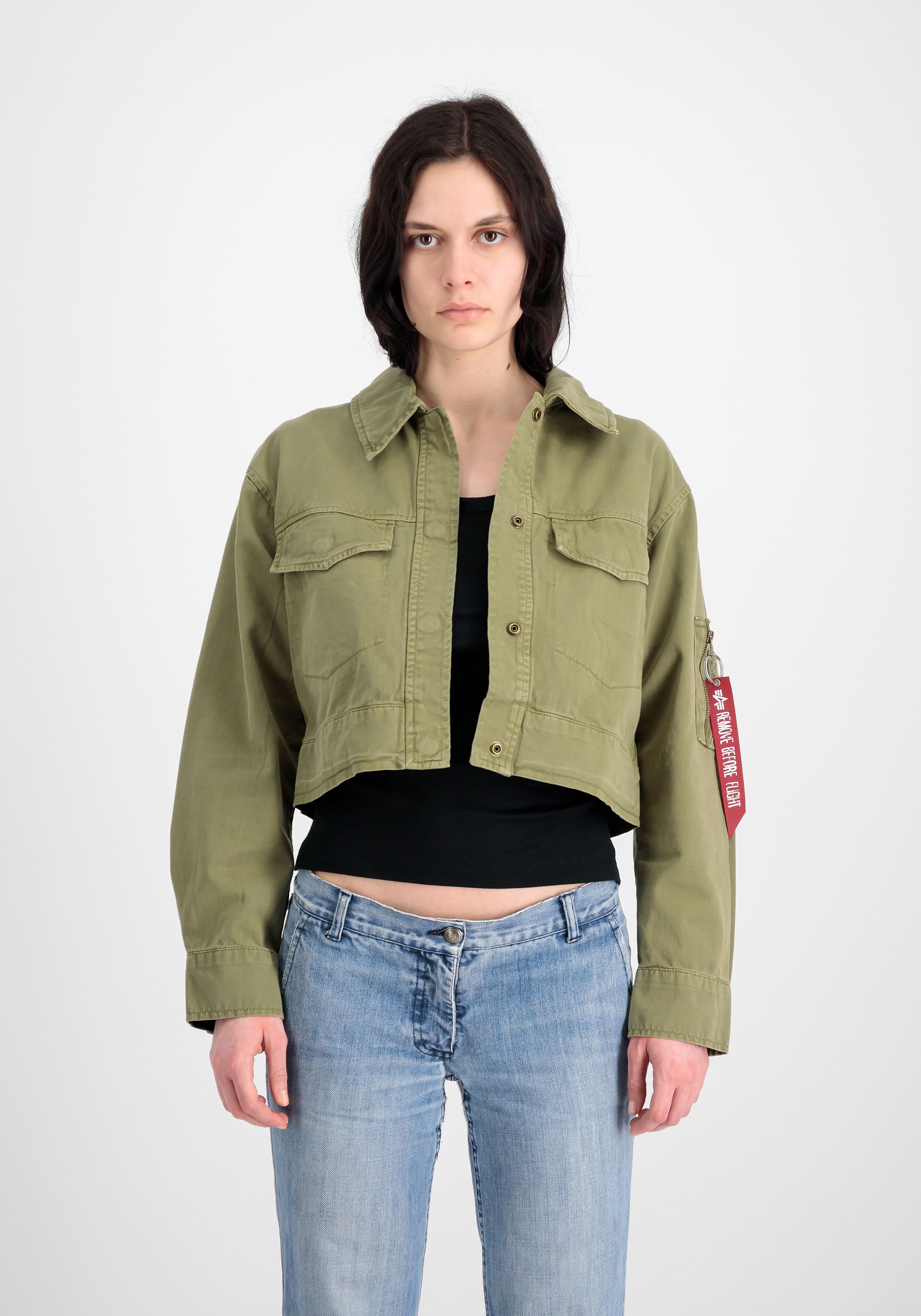 Alpha Industries Veste bomber »Deck Jacket Cropped Wmn«