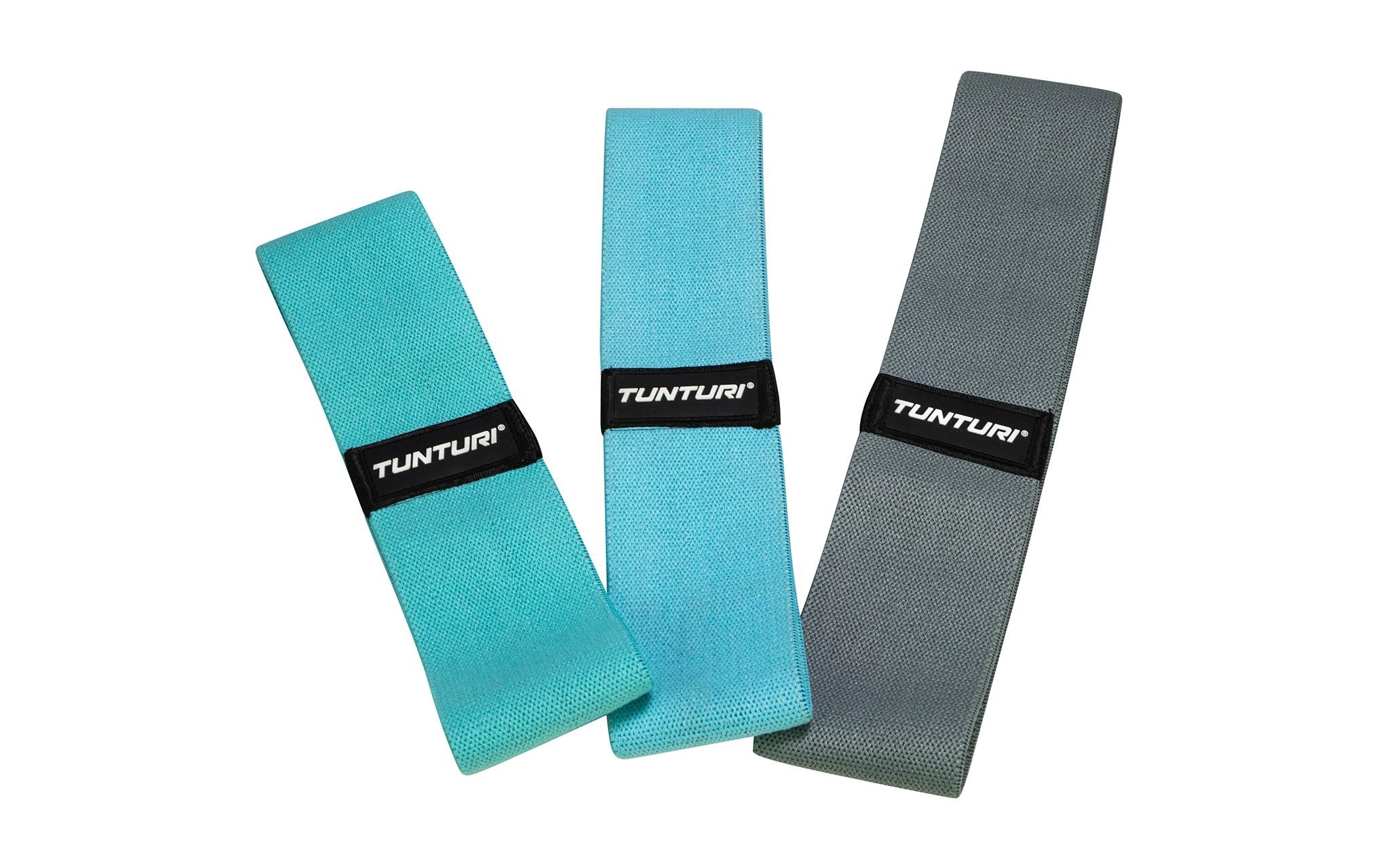 Tunturi Trainingsband »Fitnessband Textil Widerstandsbänder 3er Set Mixed«