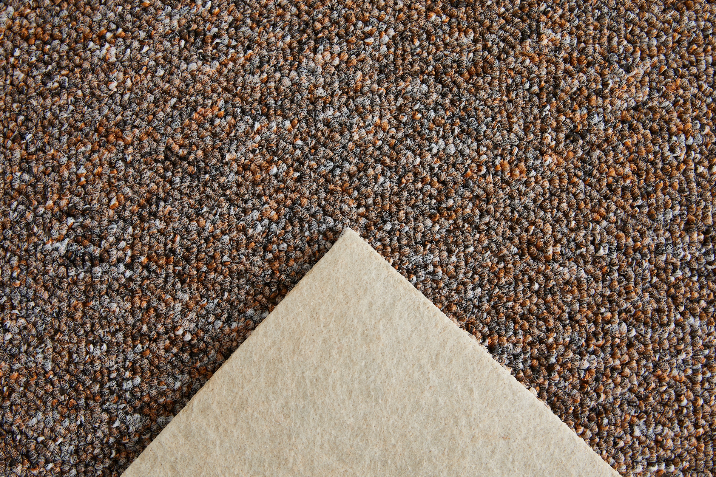 my home Teppichboden »melierte Schlinge Carolina, Made in Netherlands«, rechteckig, 6,5 mm Höhe, Breite 400 & 500 cm, robust, pflegeleicht, normale Beanspruchung