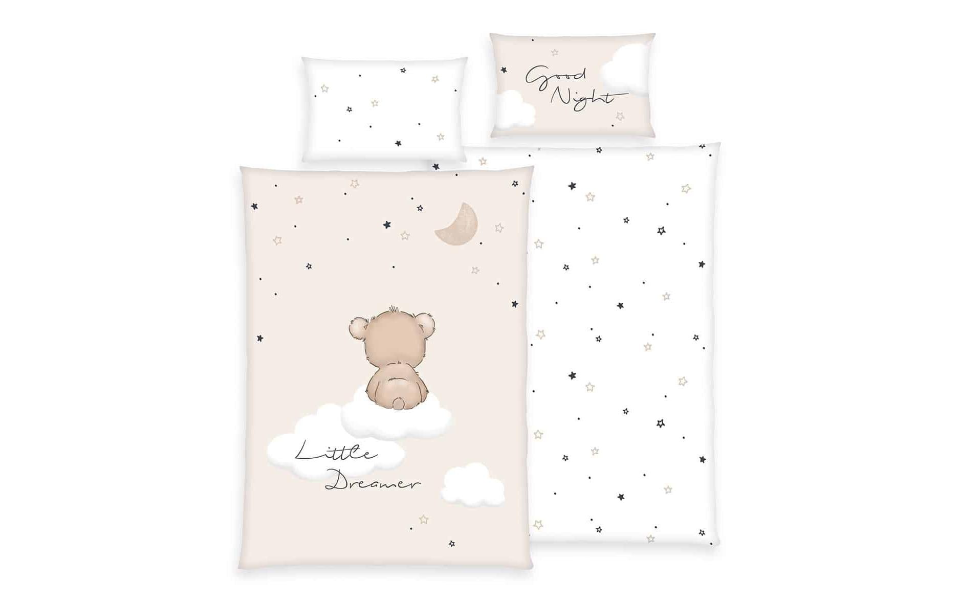 Image of Herding Kinderbettwäsche "Little Dreamer" 2 mit liebevollem Motiv