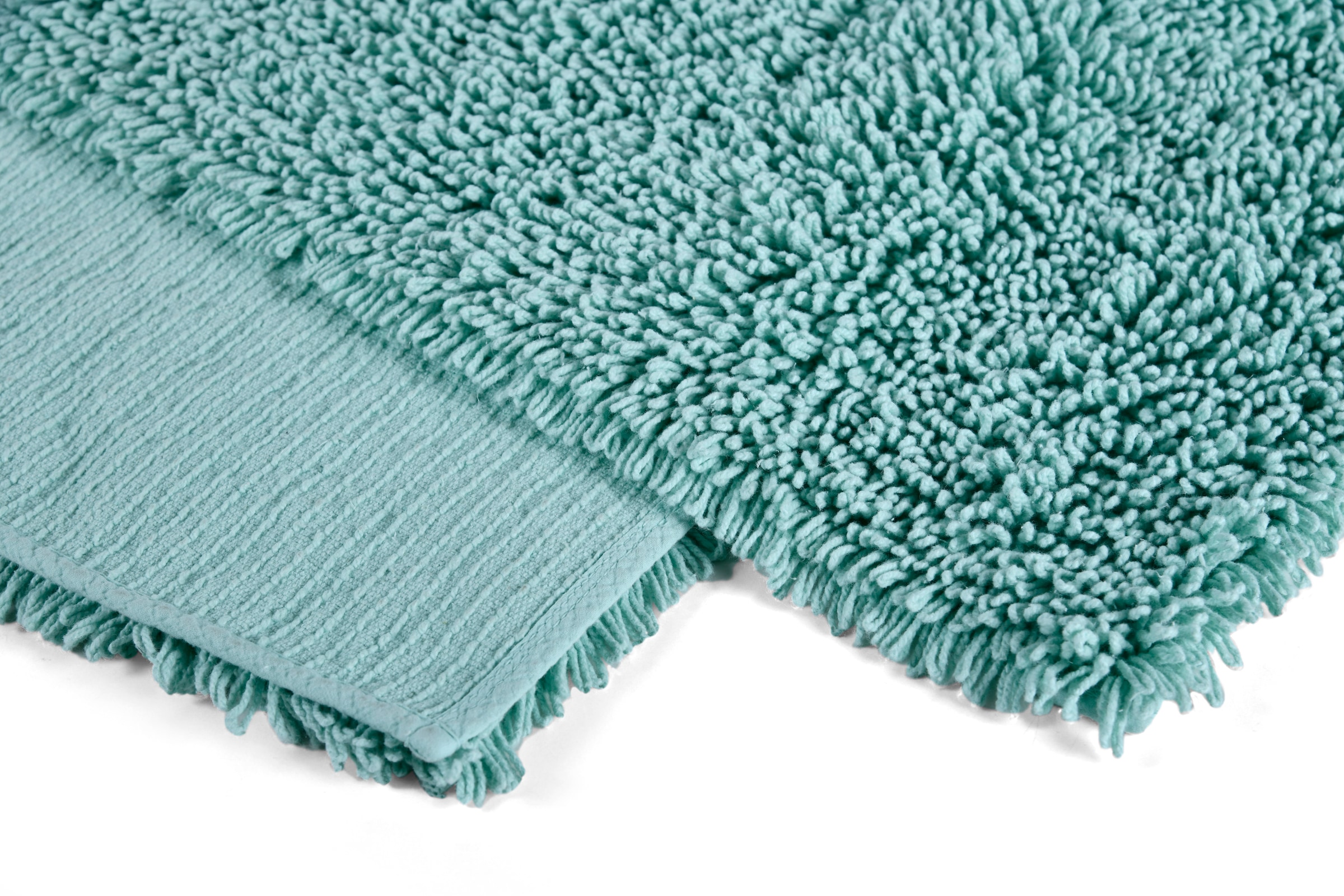 GOODproduct Badematte »Xennia, Badvorleger, Badezimmer Teppich, Duschvorleger,« Höhe 28 mm rutschhemmend beschichtet schnell trocknend Badteppich, Uni Farben