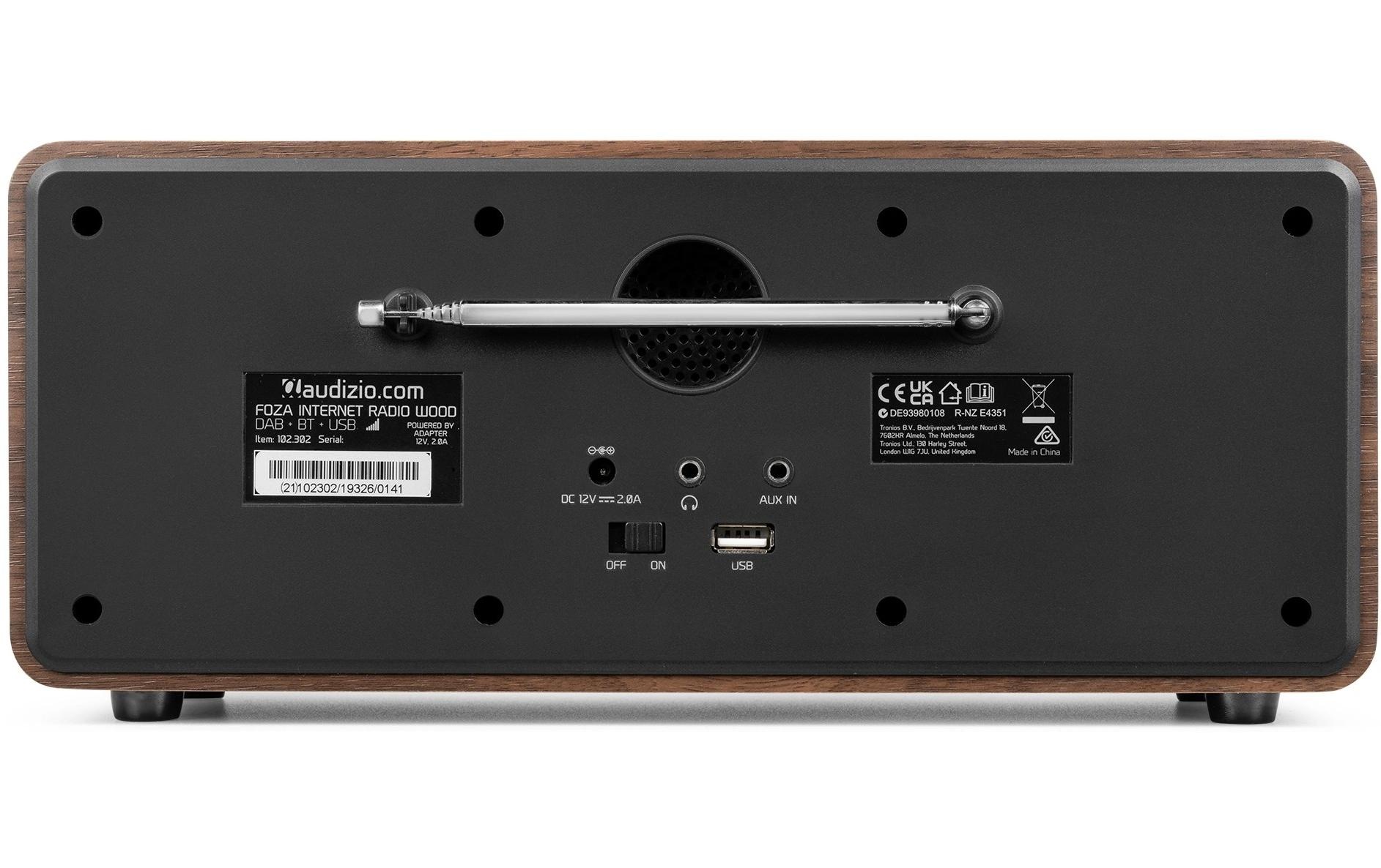 AUDIZIO Digitalradio (DAB+) »Foza«, (Digitalradio (DAB+)-Internetradio)