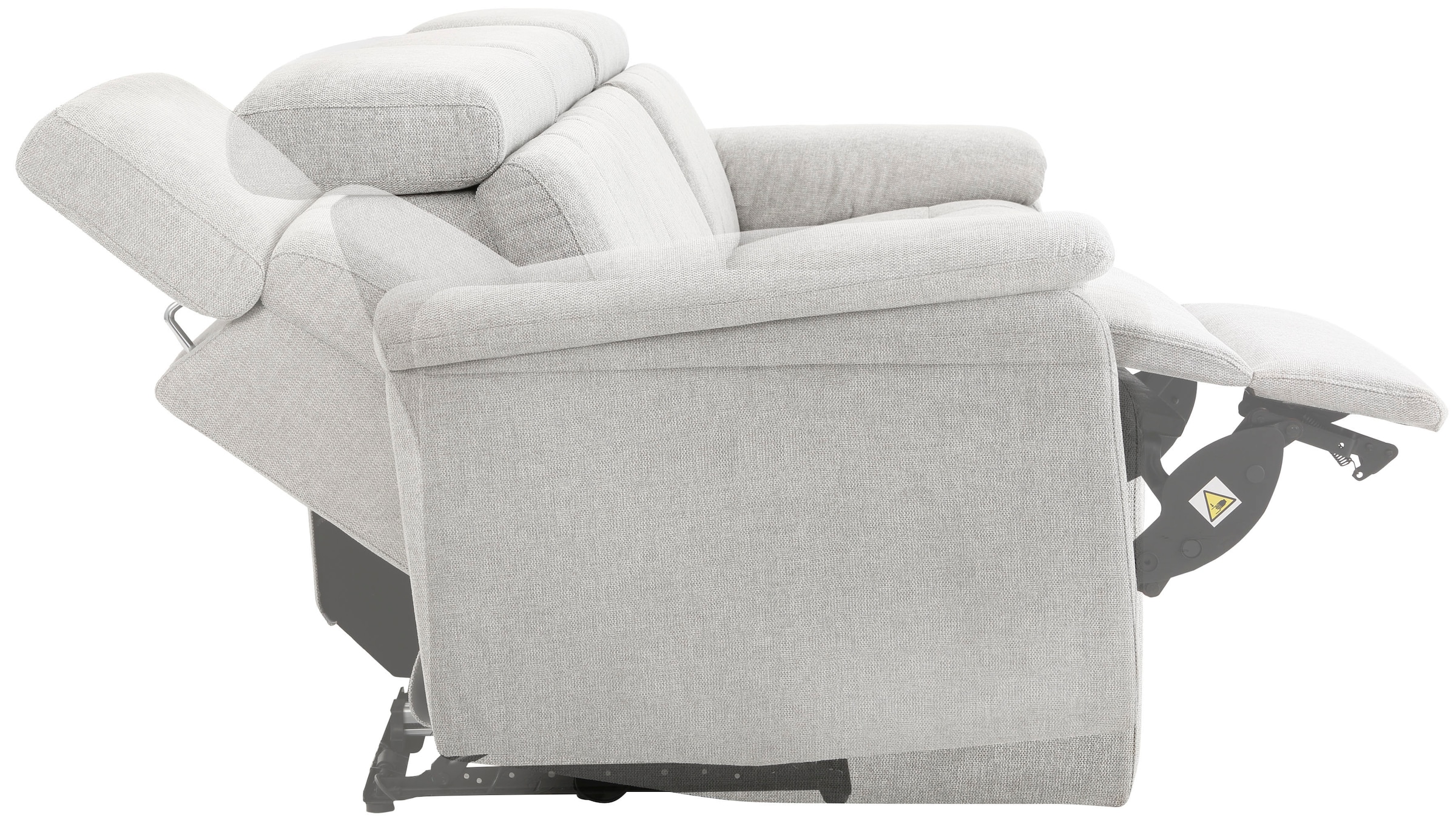 Home affaire 3-Sitzer »Binado«, mit manueller oder elektrischer Relaxfunktion mit USB-Anschluss