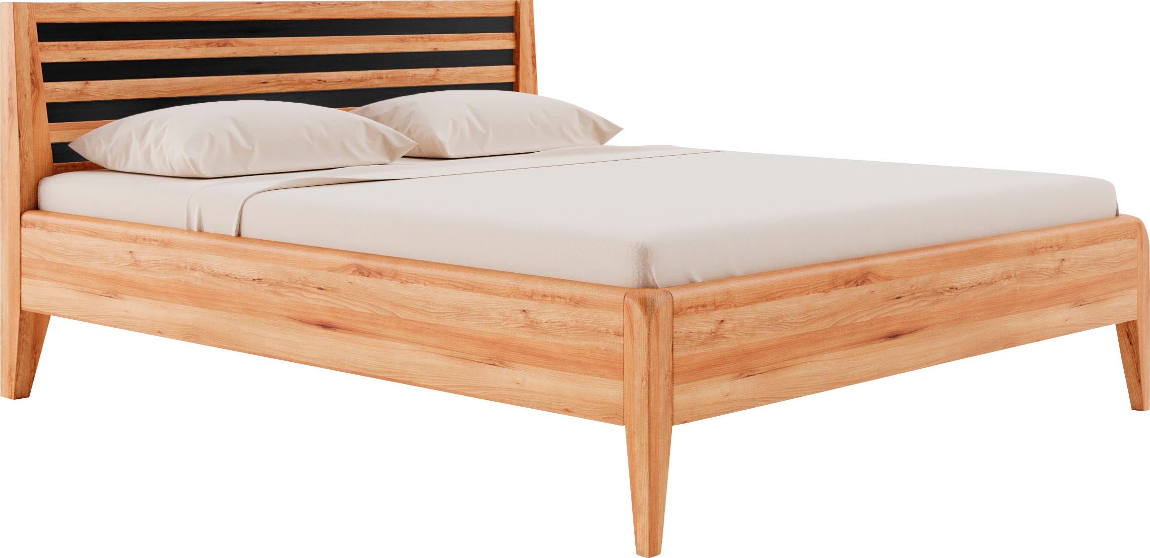 Image of Home affaire Massivholzbett »Lara«, Kernbuche oder Wildeiche bei Ackermann Versand Schweiz
