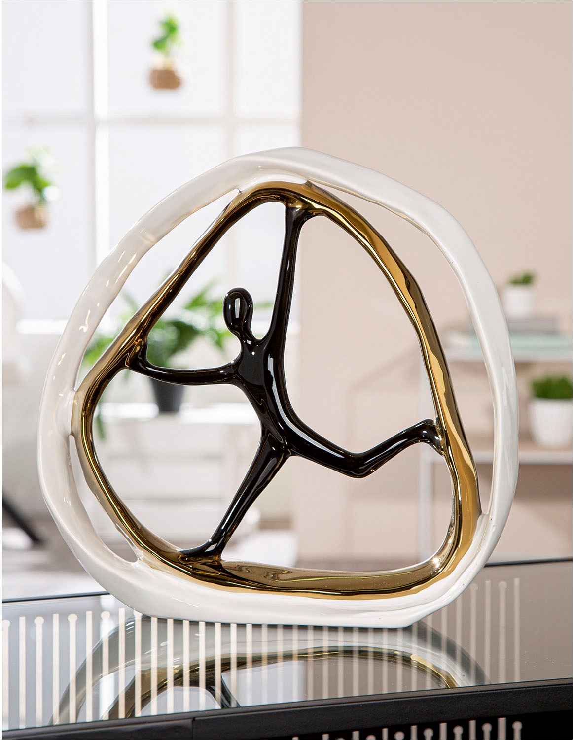GILDE Dekoobjekt »Dekoobjekt Olymp weiss H. 28 cm«