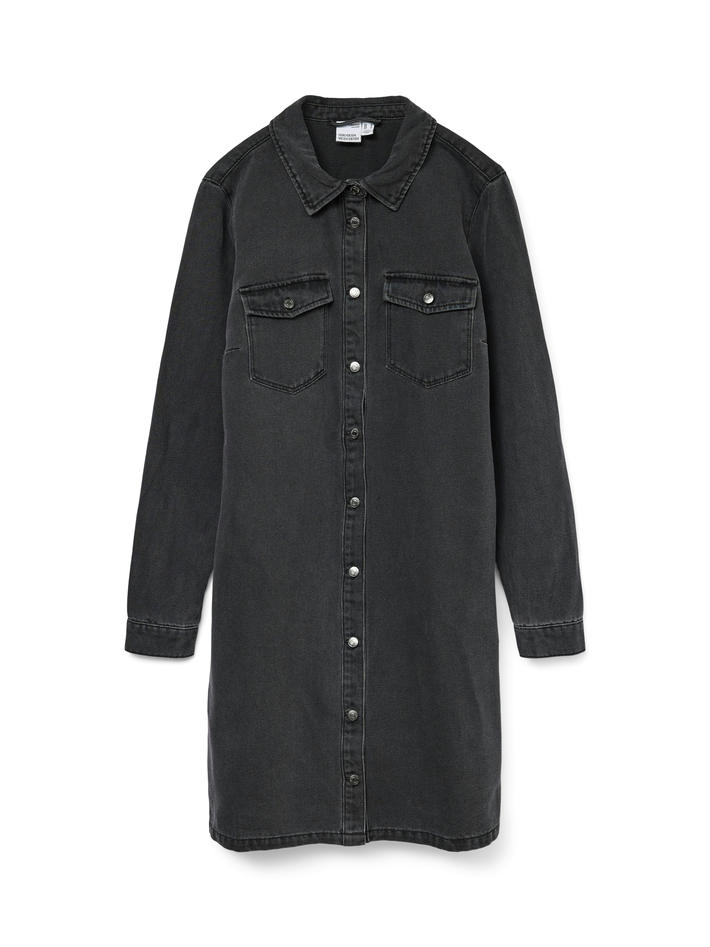 Vero Moda Jeanskleid »VMJENNIE LS SHORT DENIM DRESS GA NOOS«