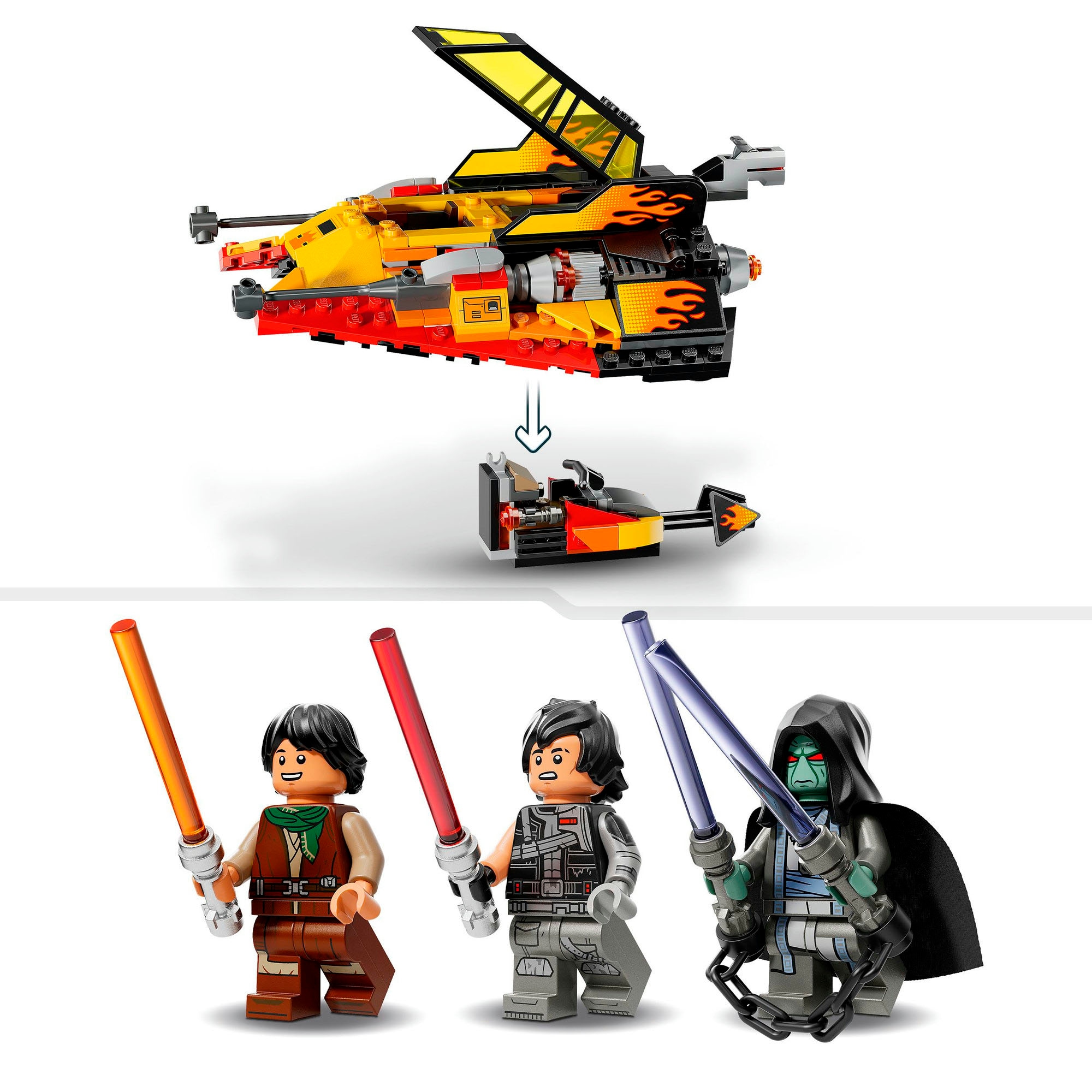LEGO® Pions de construction »The Force Burner Snowspeeder (75414), LEGO Star Wars™« Made in Europe