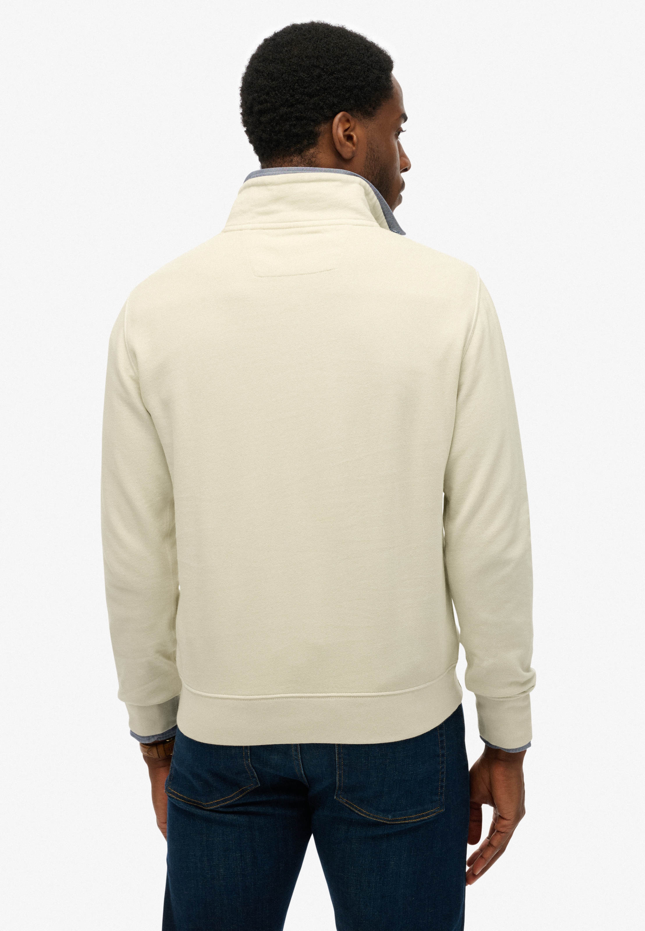 Superdry Sweatshirt »CLASSIC ESSENTIAL HENLEY«
