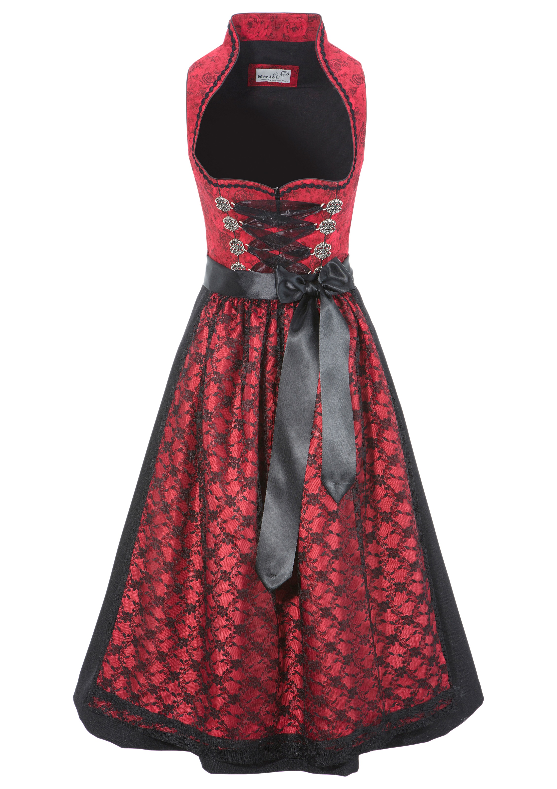 Dirndl midi mit 2-lagiger Schürze