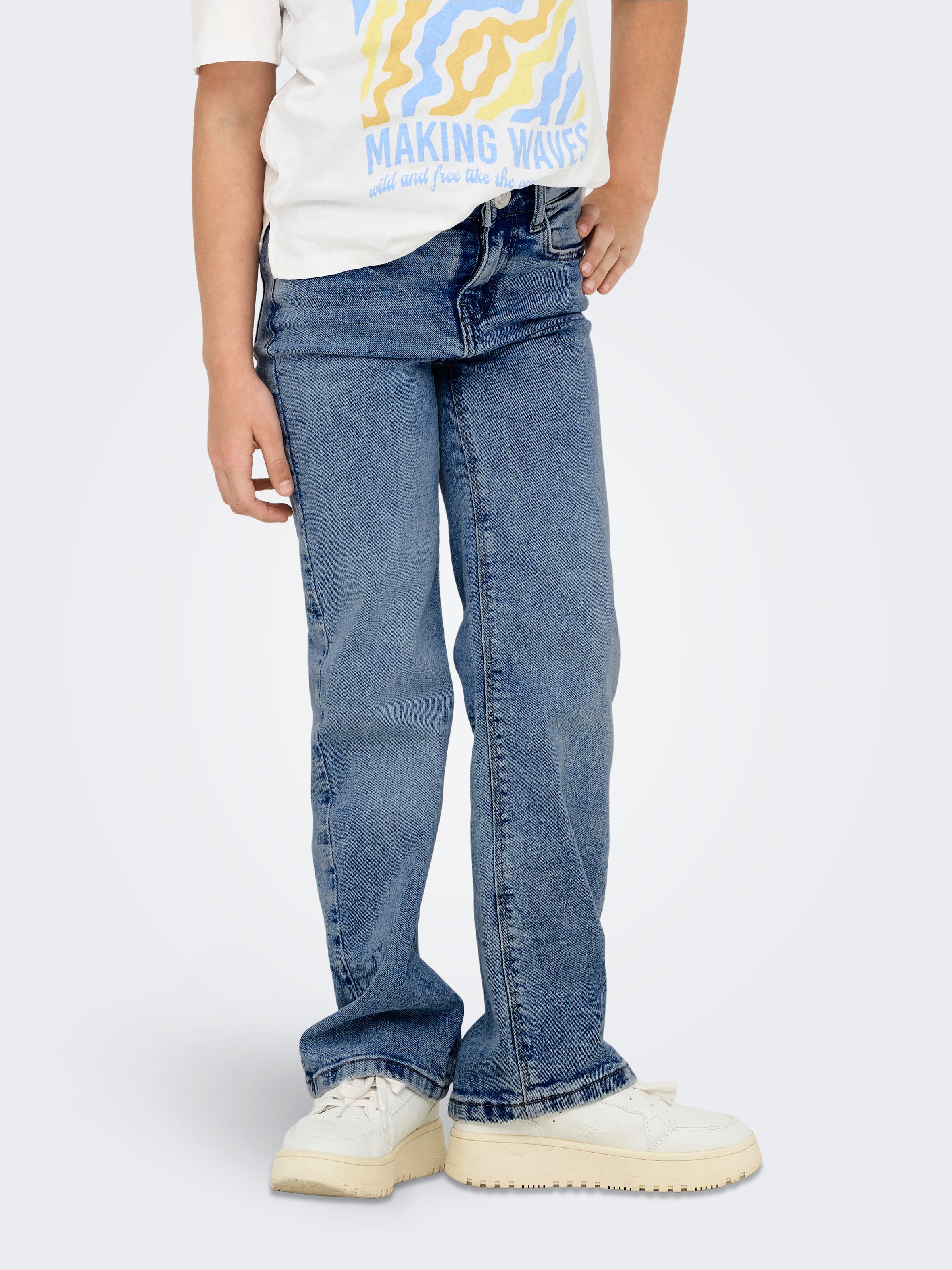 Image of KIDS ONLY 5-Pocket-Jeans "KOGJUICY WIDE LEG DEST DN"