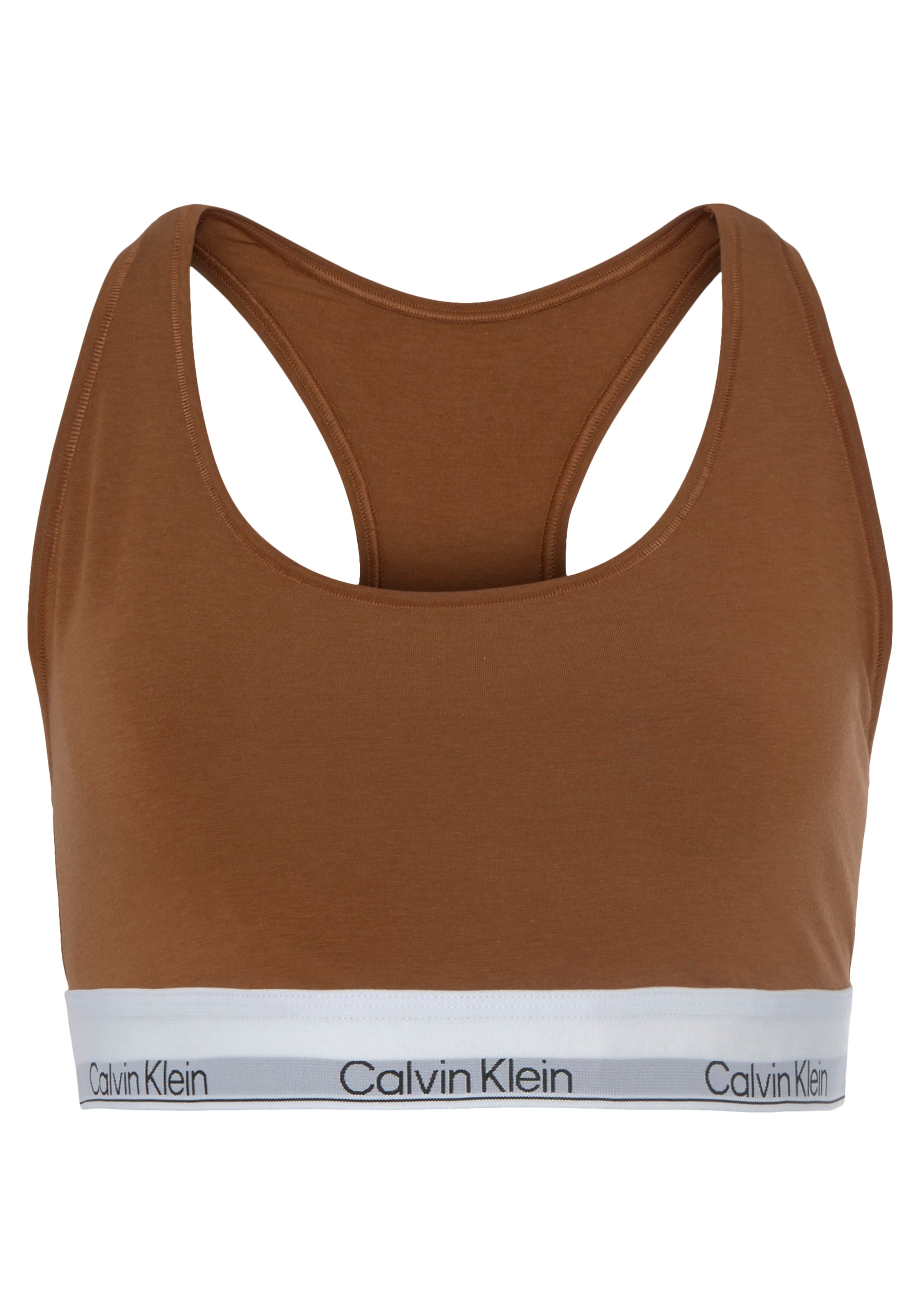 ♕ Calvin Klein Bralette, mit versandkostenfrei Elastik-Unterbrustband auf Logodruck bestellen dem