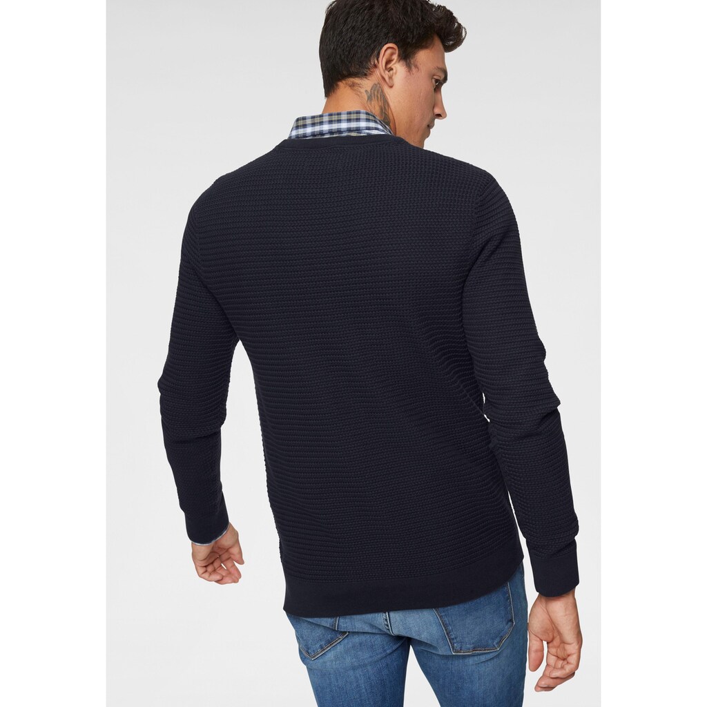 GUIDO MARIA KRETSCHMER Strickpullover, Wabenmuster- Optik