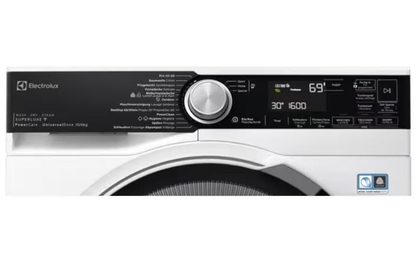 Image of Electrolux Waschtrockner 10 kg /6 kg 76 dB(A)