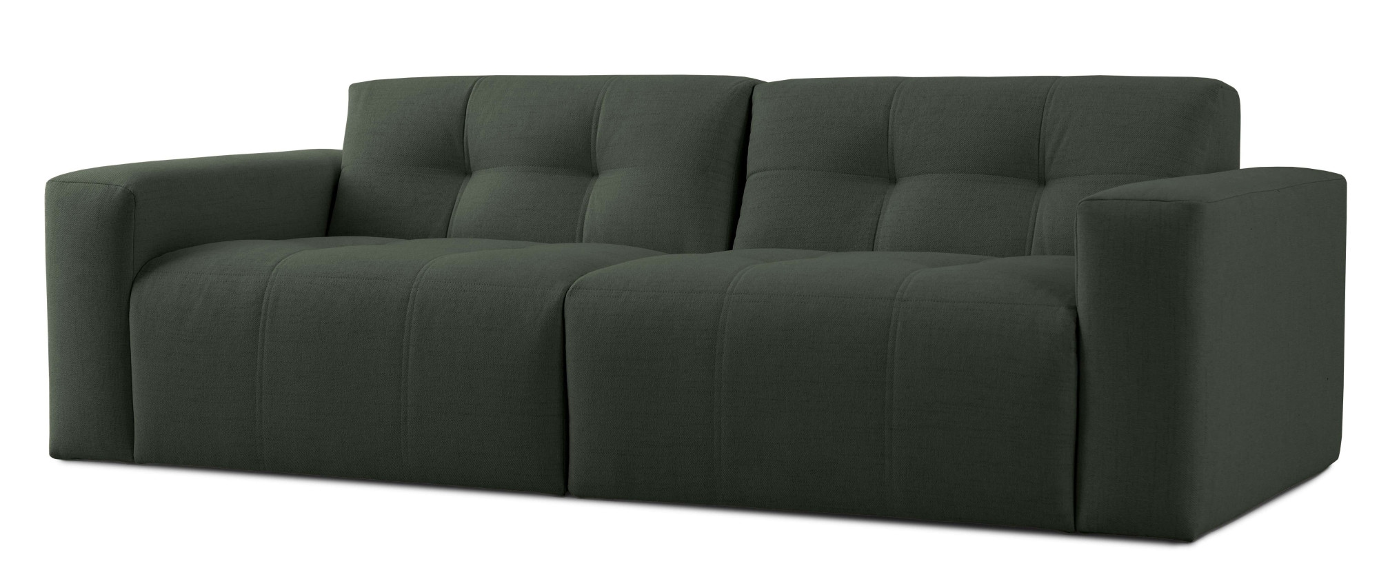 INOSIGN 3-Sitzer »TAPLEY«, Breite 220 cm, Struktur fein, mit Knopfsteppung, bodentief